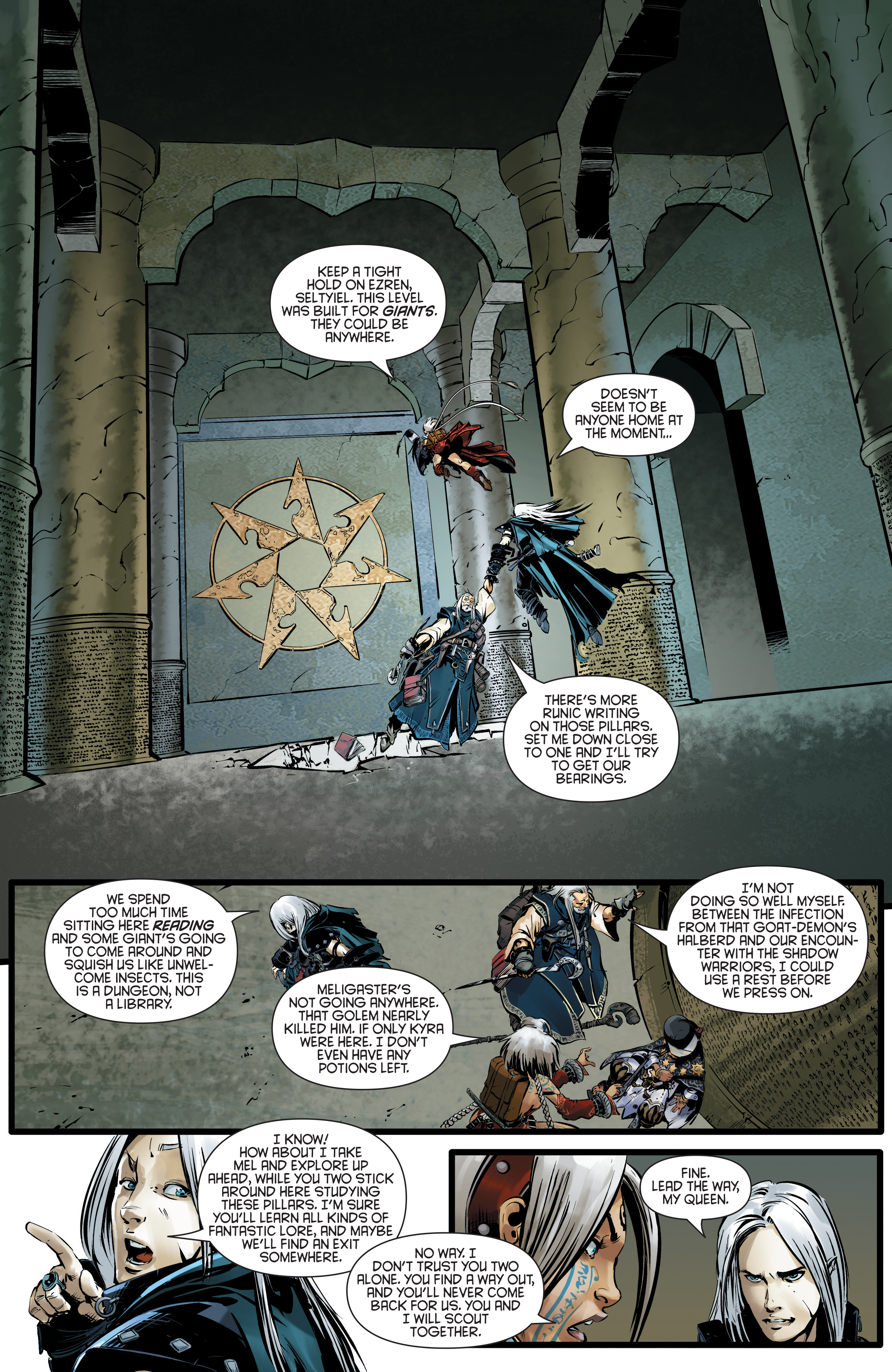 Read online Pathfinder: Hollow Mountain comic -  Issue #4 - 11