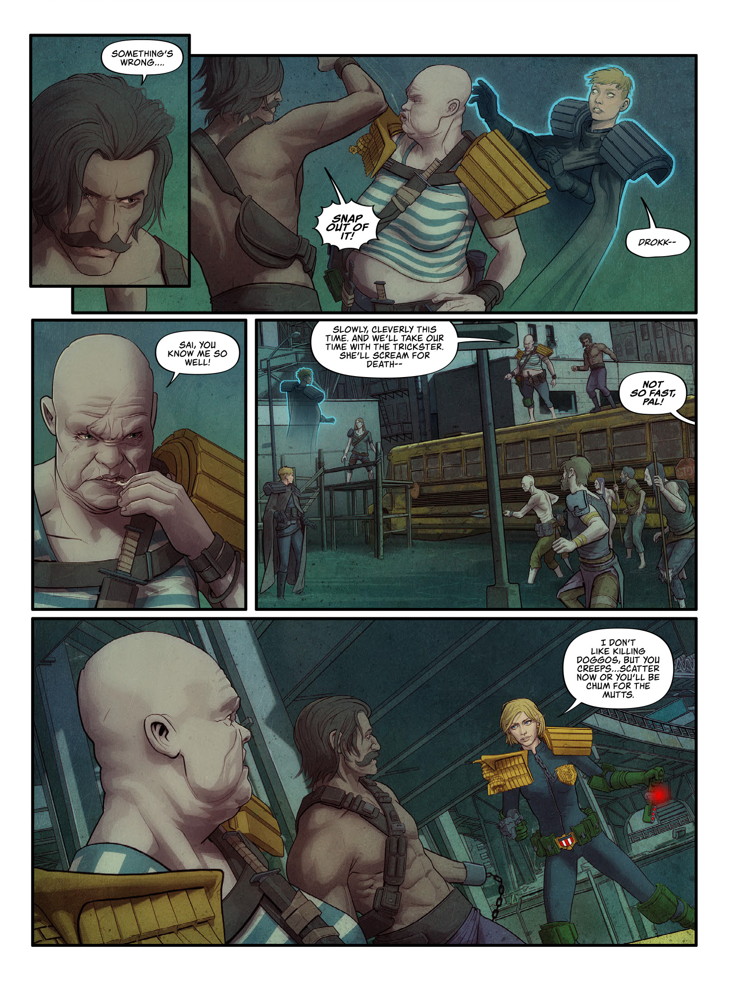 Read online Judge Dredd Megazine (Vol. 5) comic -  Issue #445 - 126
