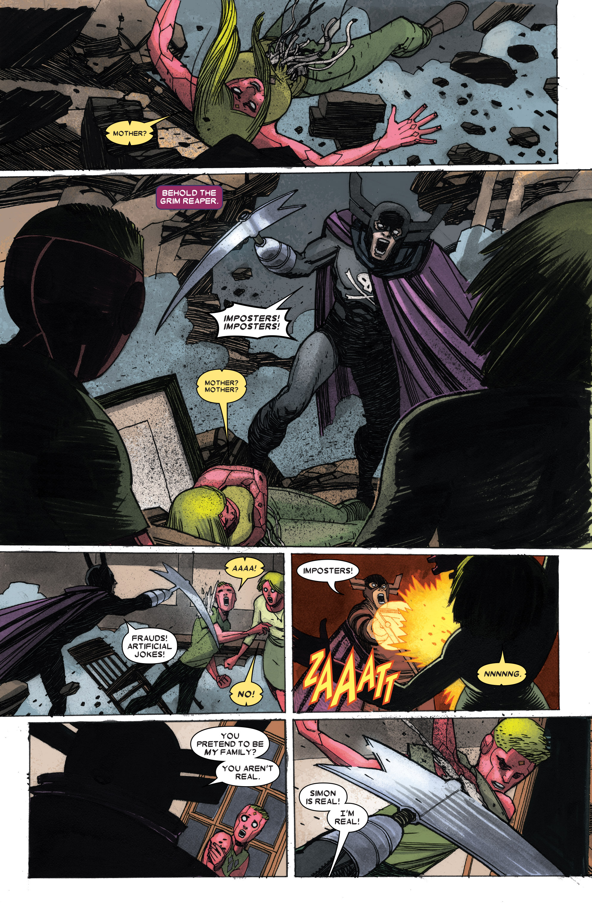 Read online Vision: Director's Cut comic -  Issue #1 - 21