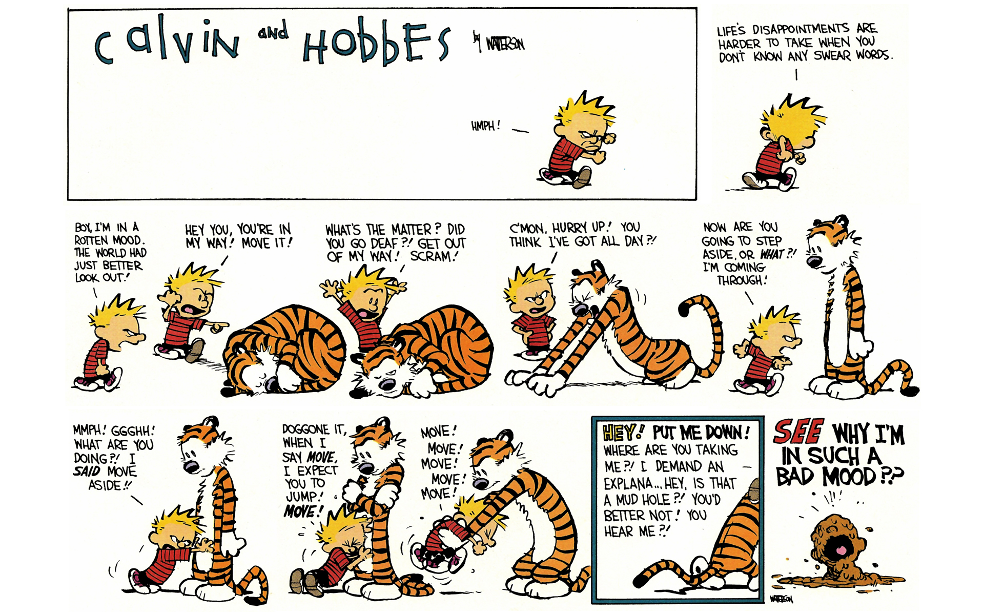 Read online Calvin and Hobbes comic -  Issue #6 - 126