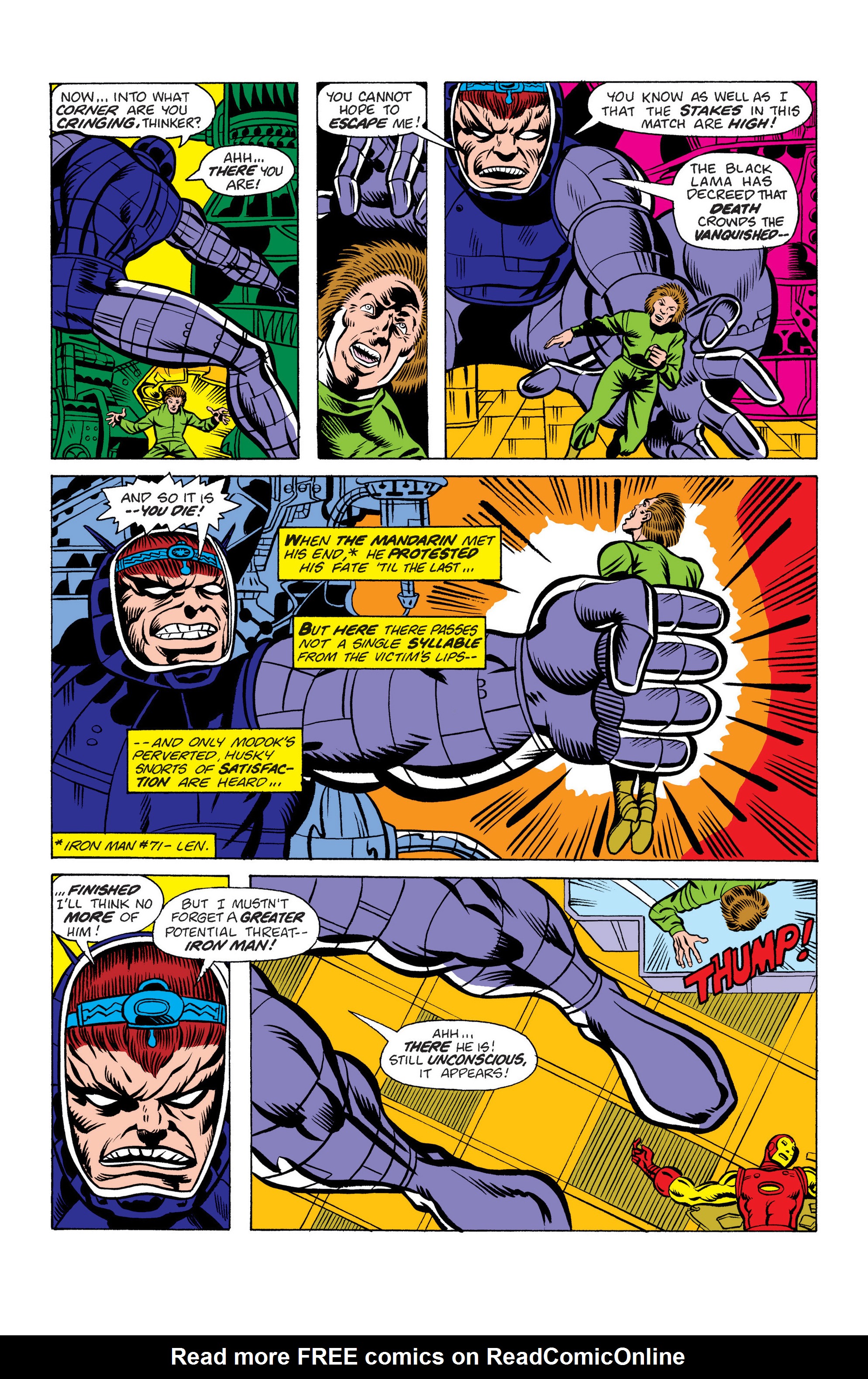 Read online Marvel Masterworks: The Invincible Iron Man comic -  Issue # TPB 10 (Part 2) - 42