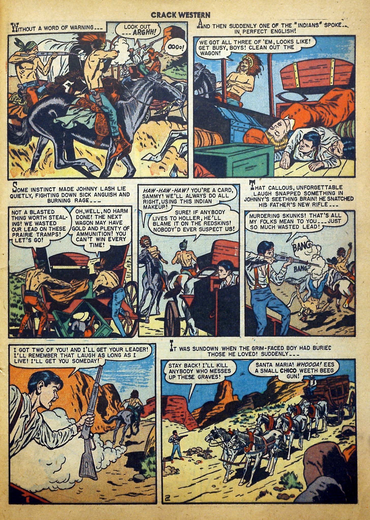 Read online Crack Western comic -  Issue #70 - 33