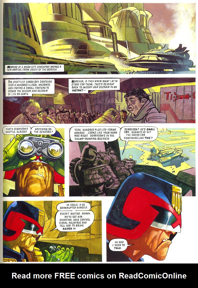 Read online Judge Dredd [Collections - Hamlyn | Mandarin] comic -  Issue # TPB Tales of the Damned - 55