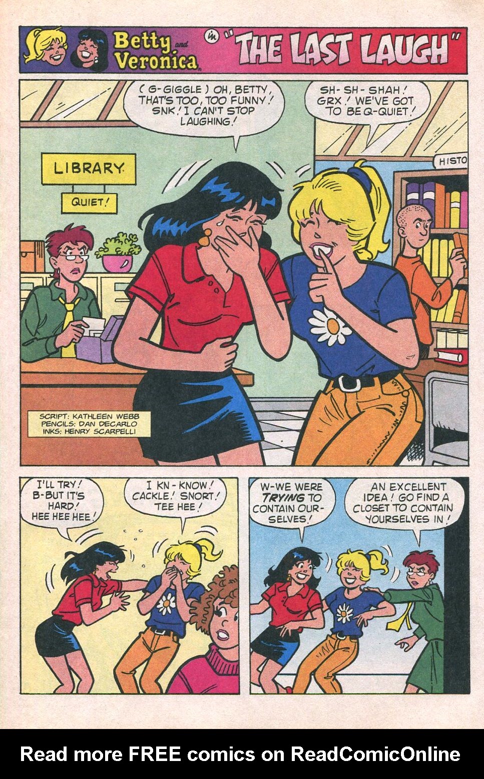 Read online Betty and Veronica (1987) comic -  Issue #100 - 19
