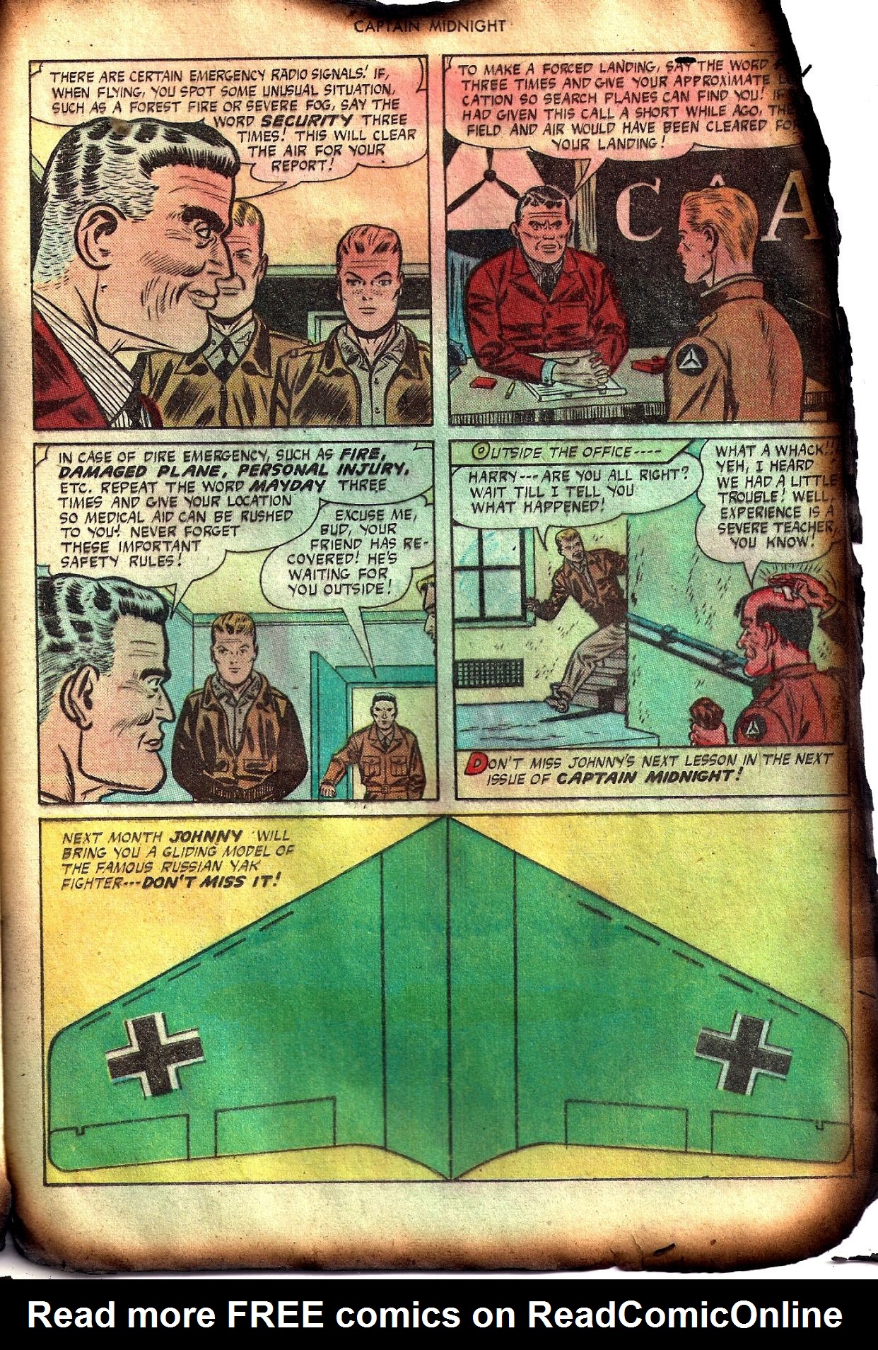 Read online Captain Midnight (1942) comic -  Issue #33 - 25