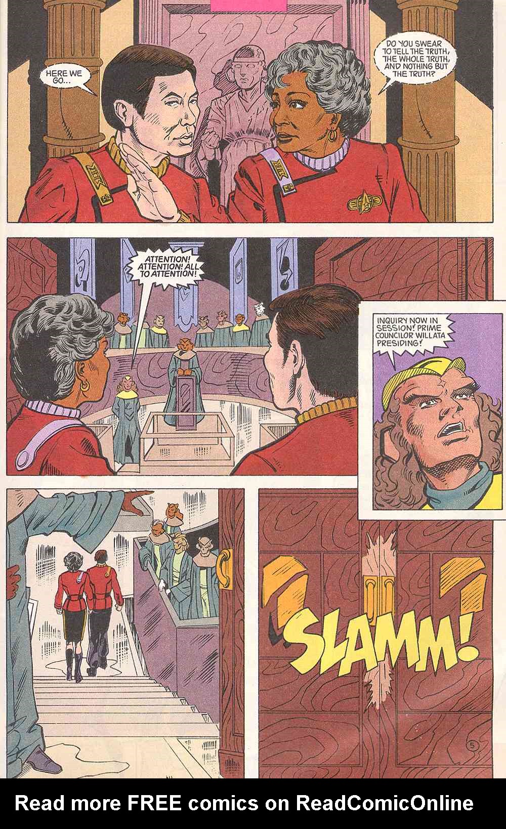 Read online Star Trek (1989) comic -  Issue #31 - 5