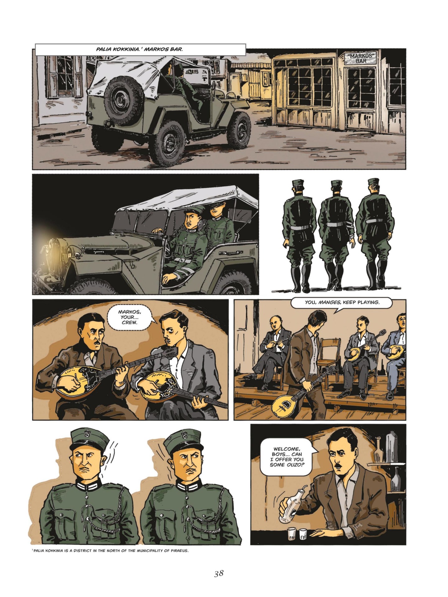 Read online The Famous Quartet of Piraeus comic -  Issue # TPB - 39