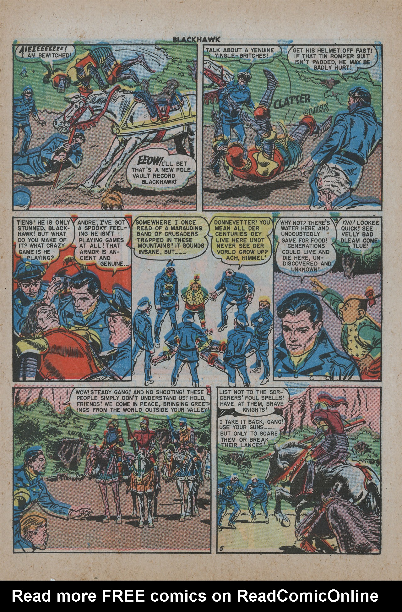 Read online Blackhawk (1957) comic -  Issue #40 - 8