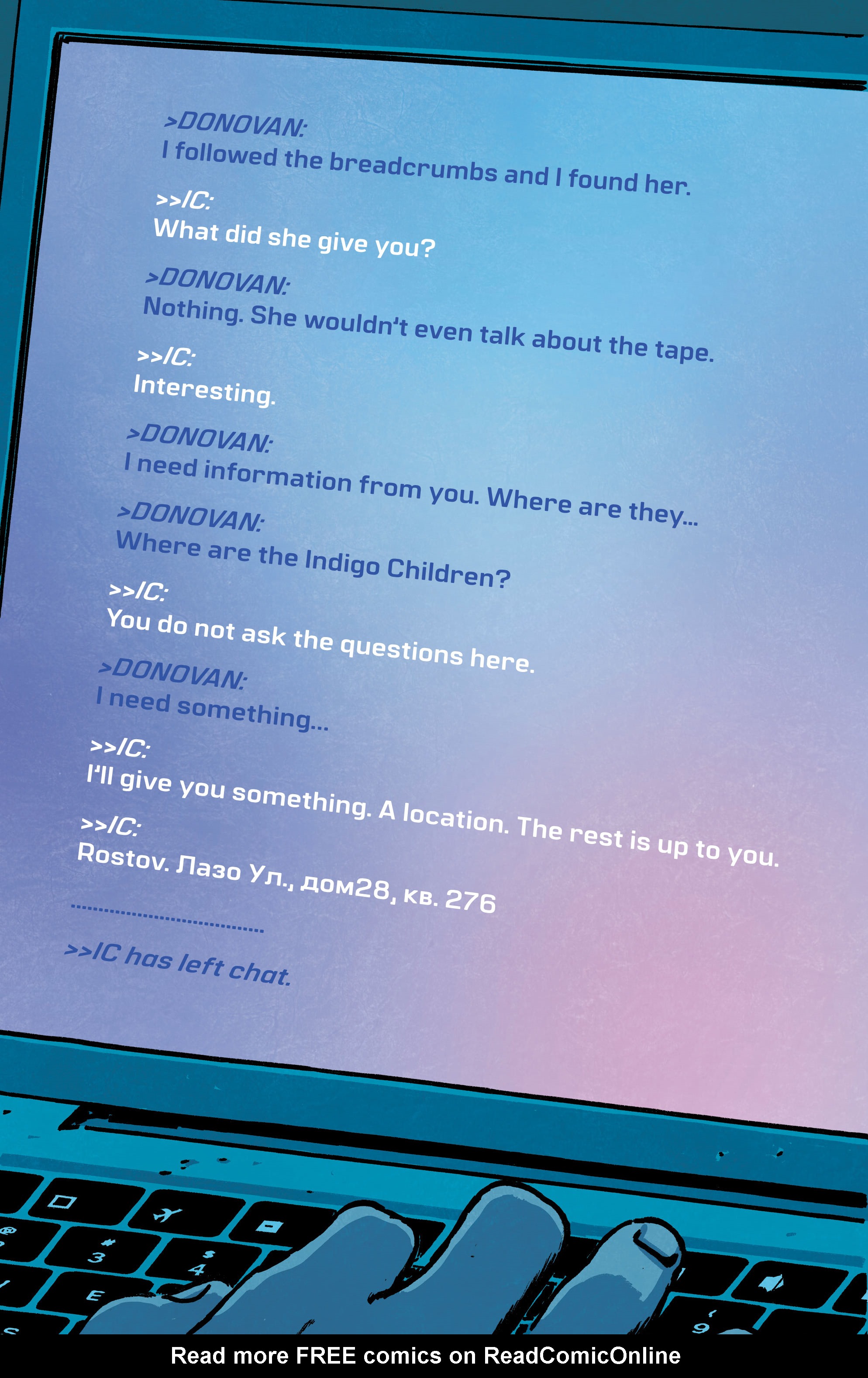 Read online Indigo Children comic -  Issue #1 - 17