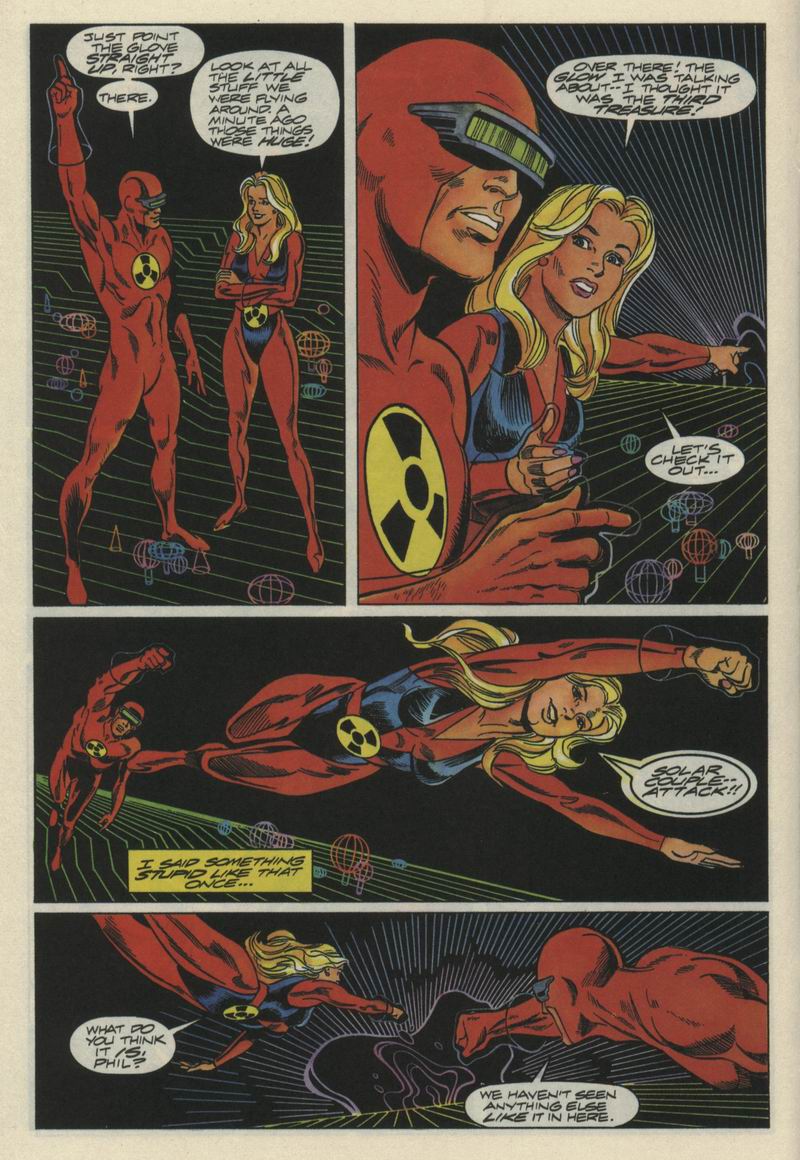 Read online Solar, Man of the Atom comic -  Issue #19 - 12