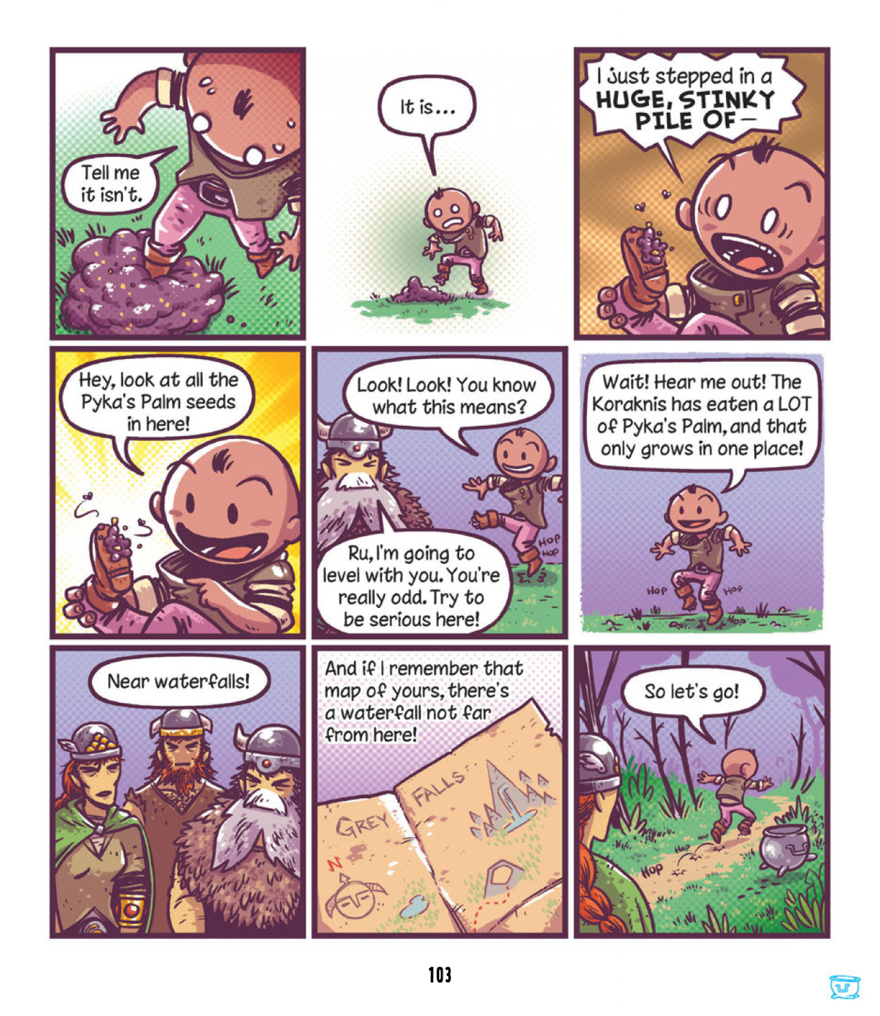 Read online Rutabaga: The Adventure Chef comic -  Issue # TPB 1 - 105