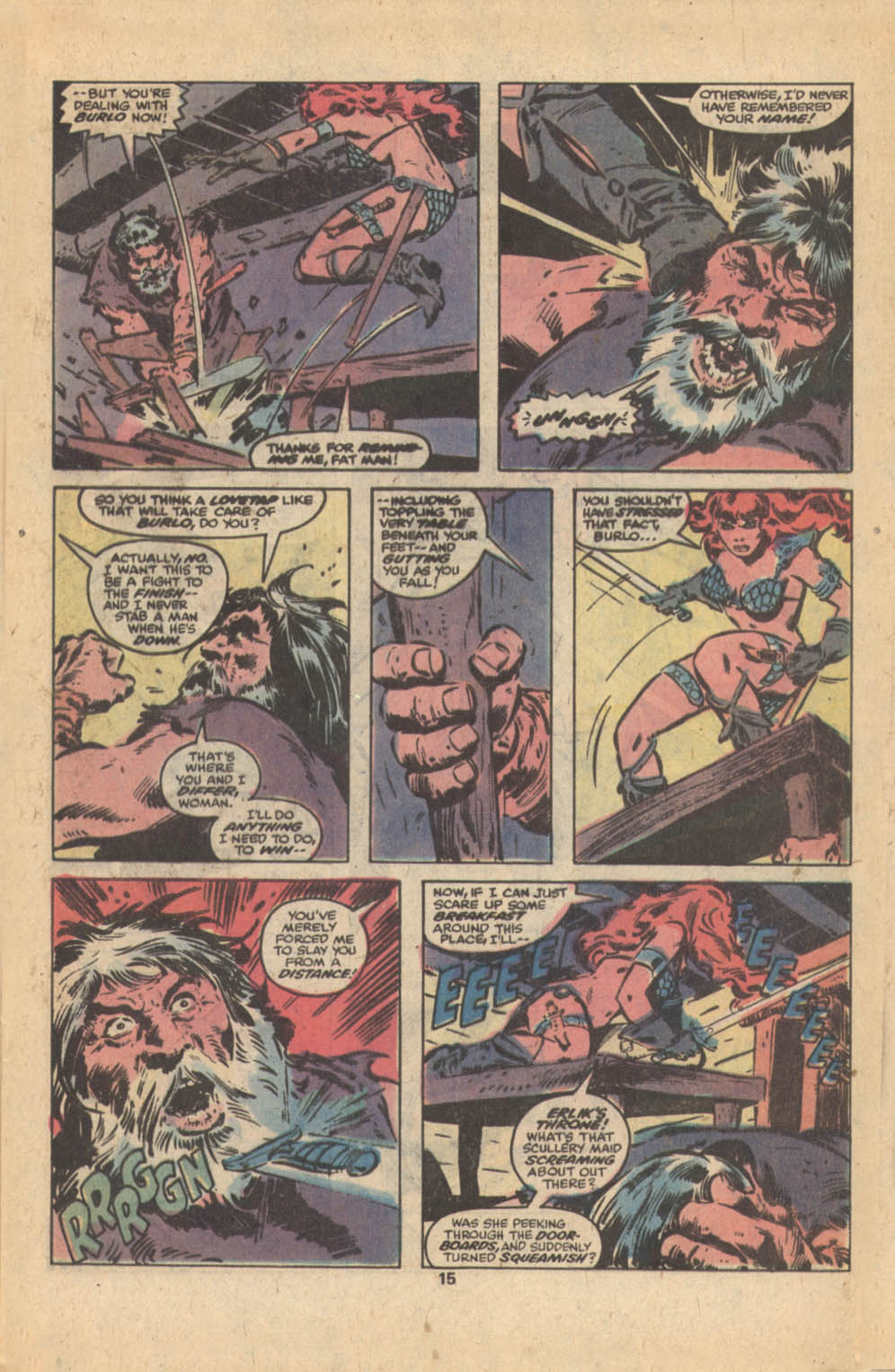 Read online Red Sonja (1977) comic -  Issue #15 - 10