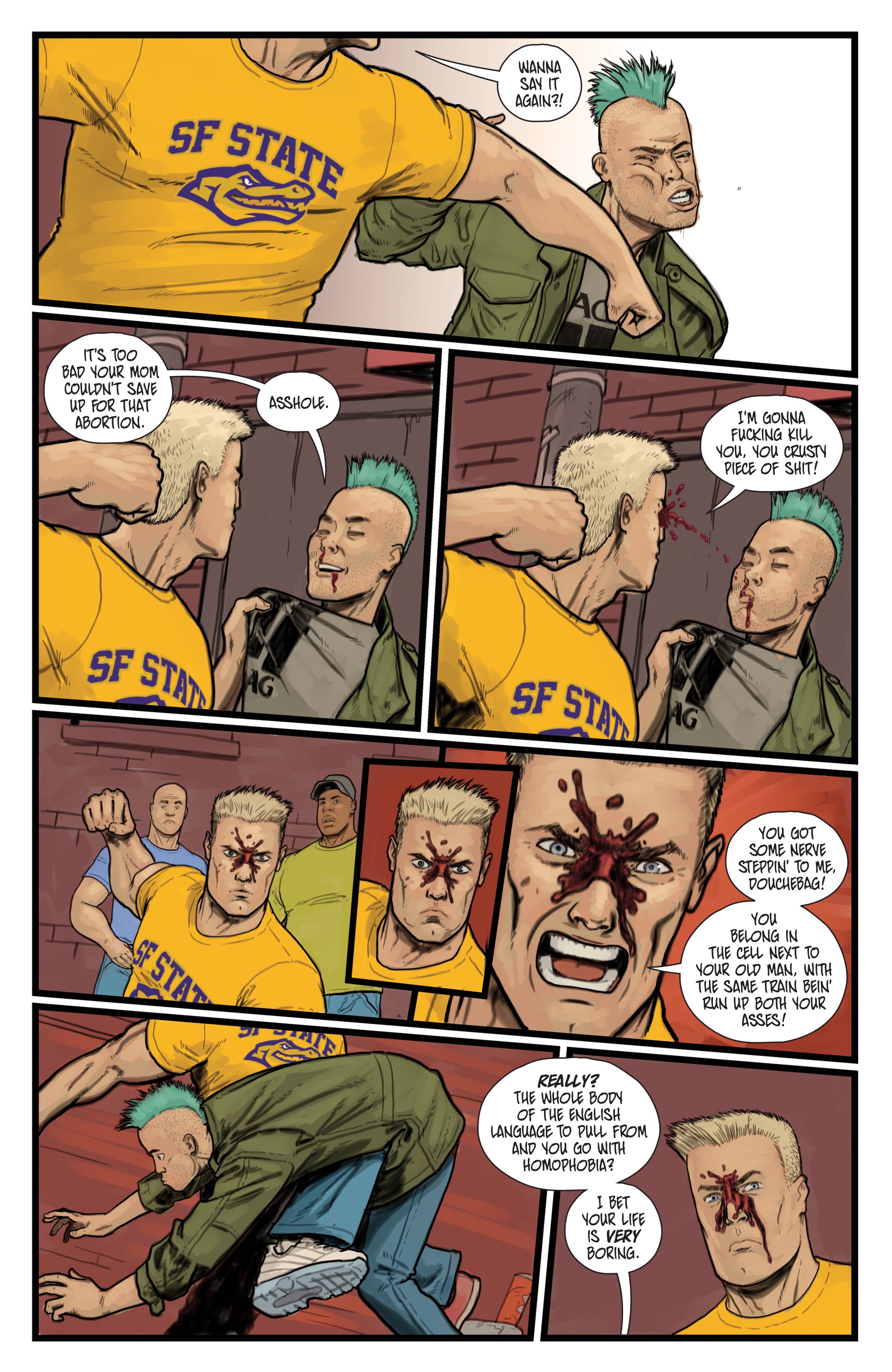 Read online Throwaways comic -  Issue #1 - 12