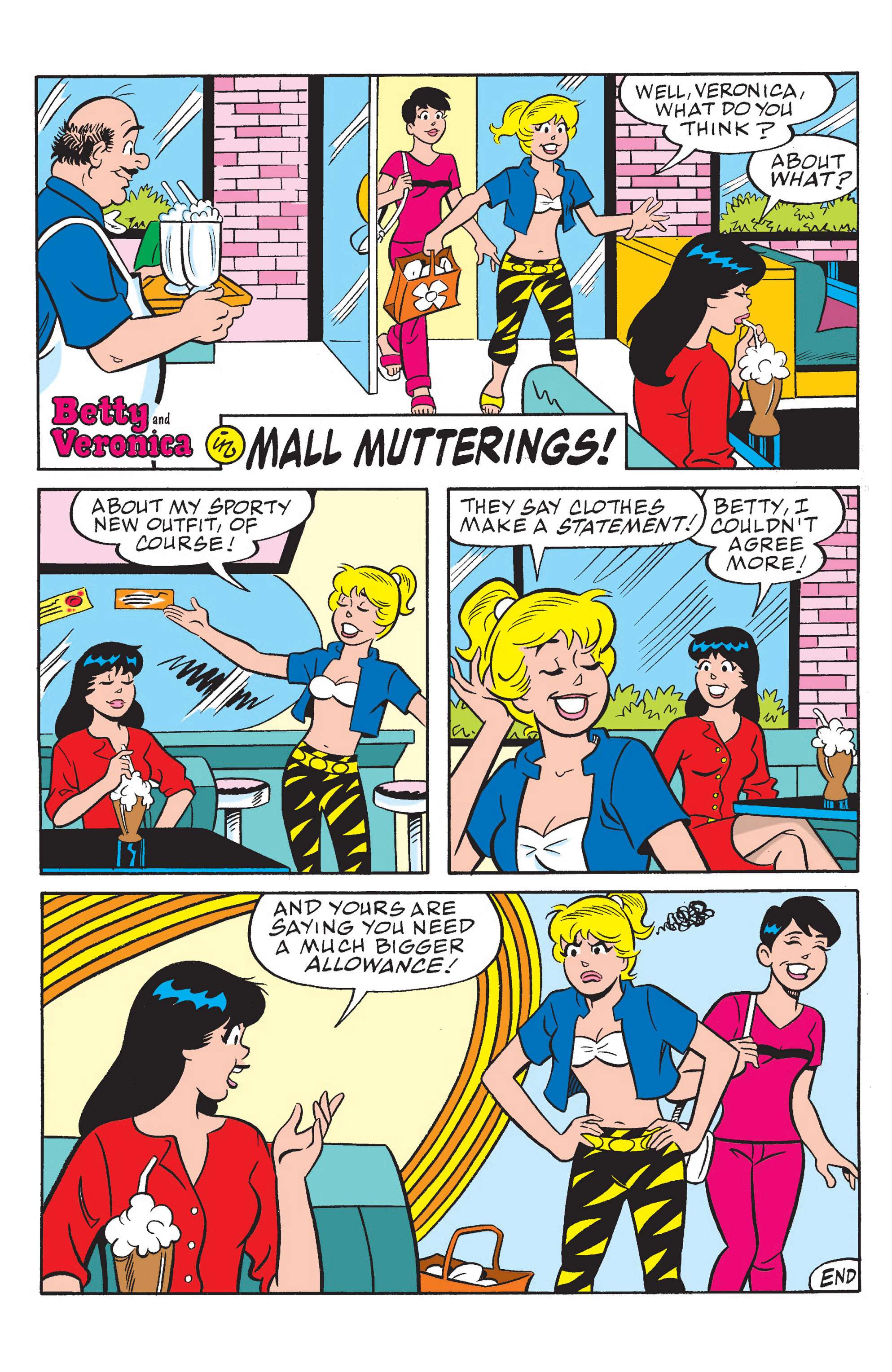 Read online Betty and Veronica: Mall Princesses comic -  Issue # TPB - 92