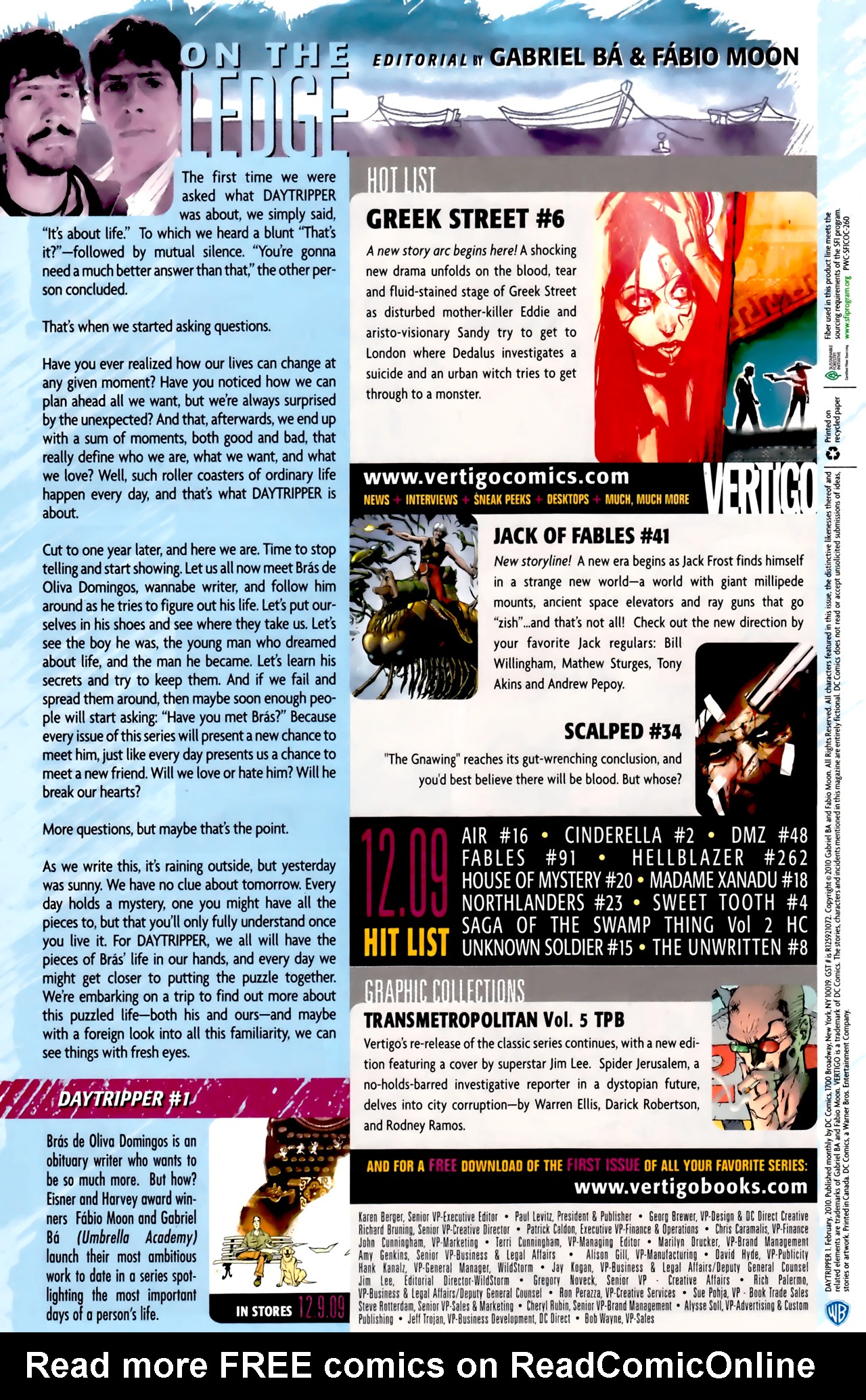 Read online Daytripper comic -  Issue #1 - 24