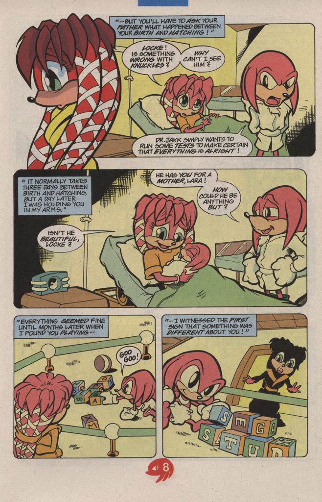 Read online Knuckles the Echidna comic -  Issue #16 - 13
