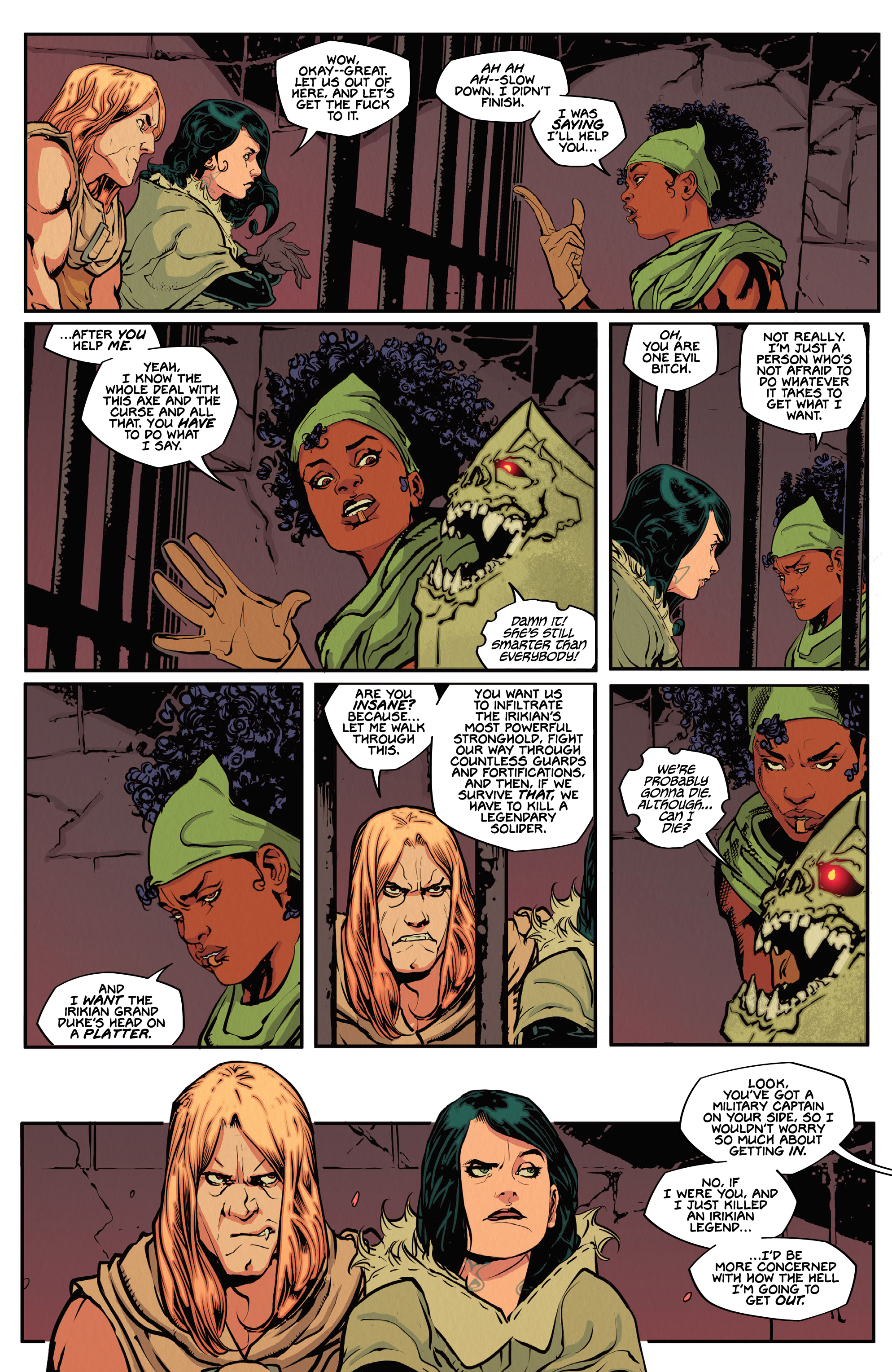 Read online Barbaric Hell to Pay comic -  Issue #1 - 22