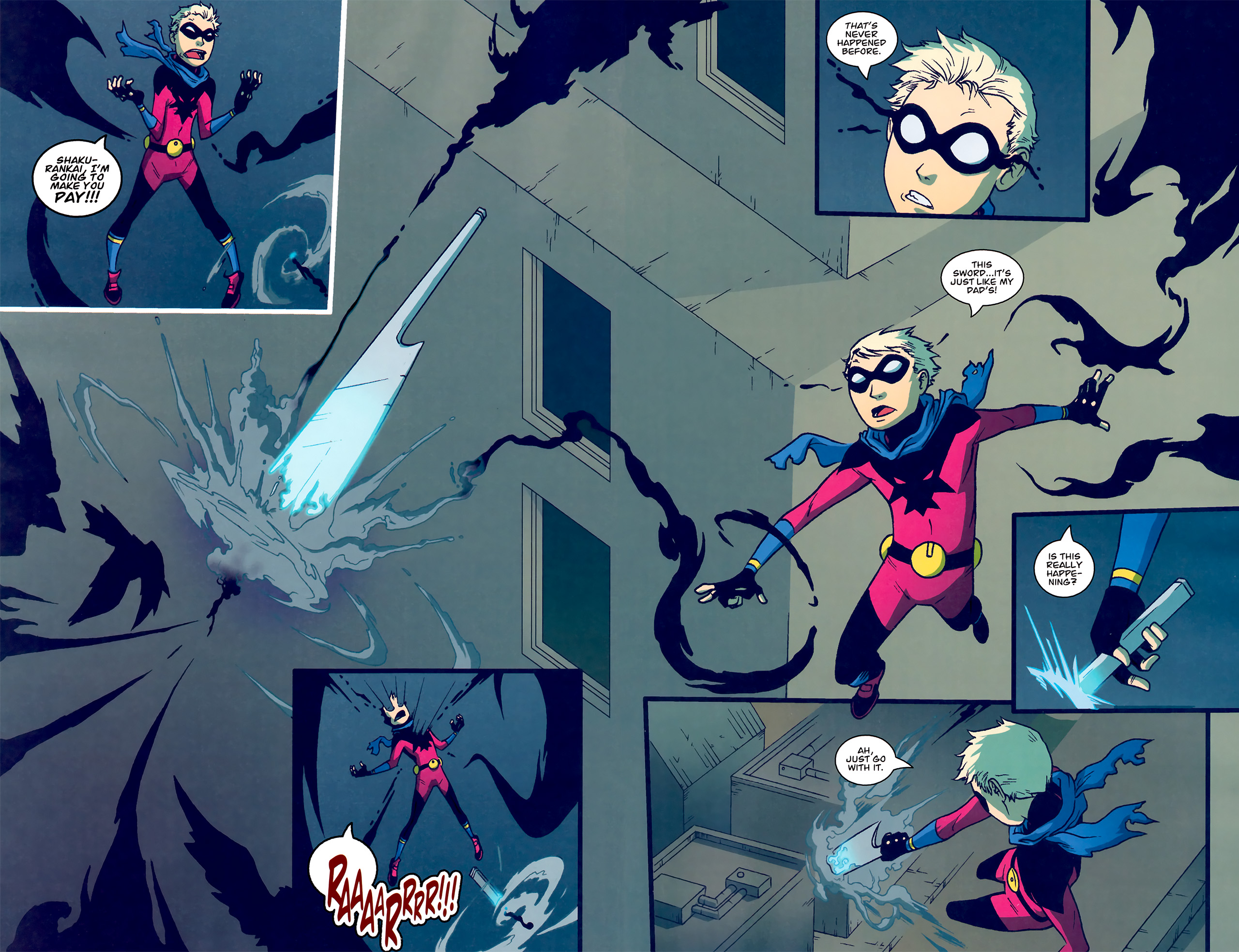 Read online Gladstone's School for World Conquerors (2011) comic -  Issue #6 - 16