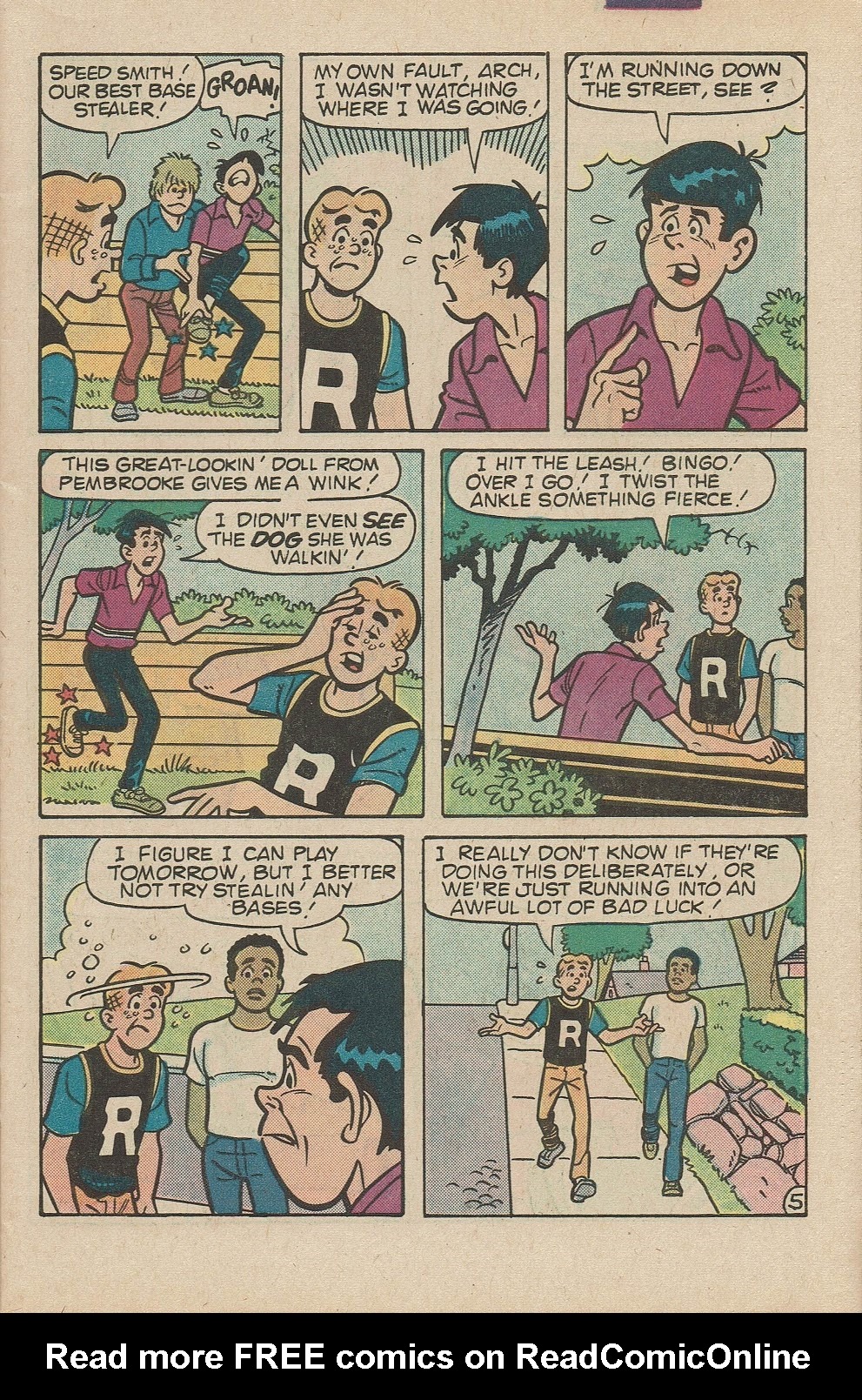 Read online Archie at Riverdale High (1972) comic -  Issue #92 - 7