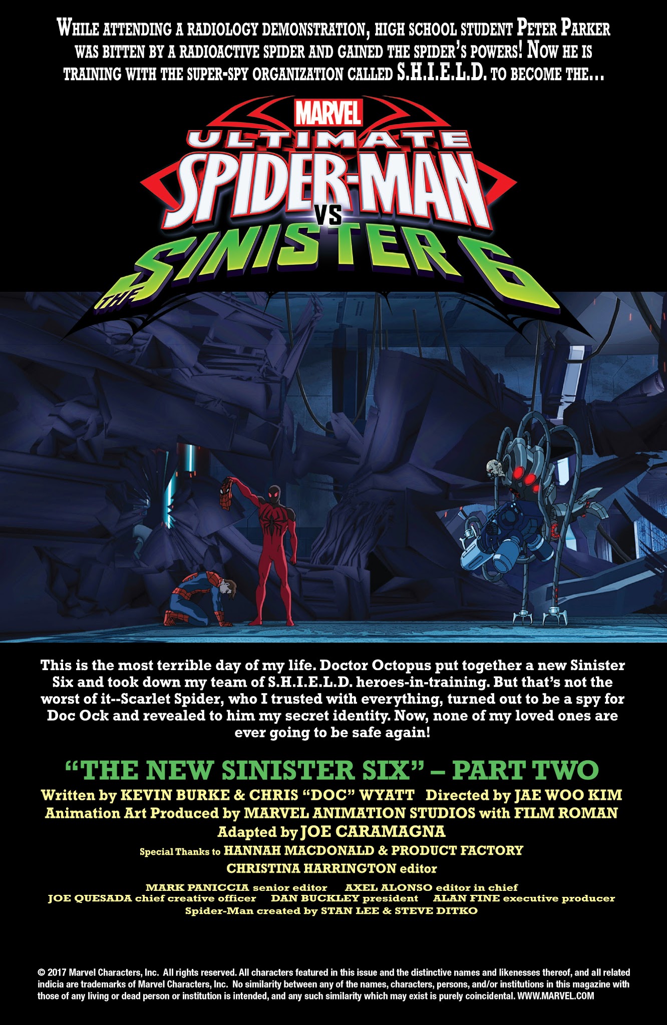 Read online Marvel Universe Ultimate Spider-Man Vs. The Sinister Six comic -  Issue #11 - 2