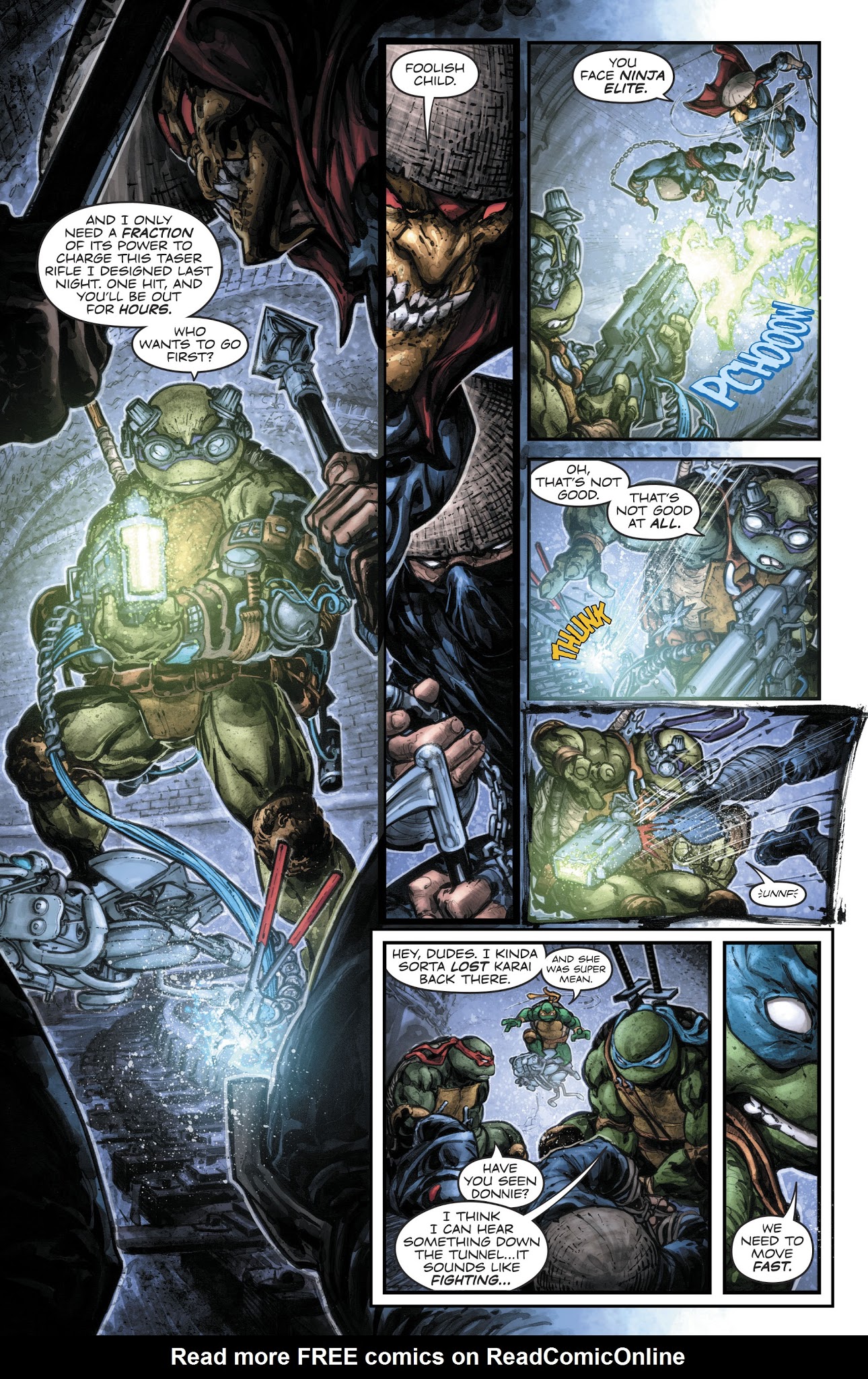 Read online Batman/Teenage Mutant Ninja Turtles II comic -  Issue #1 - 8