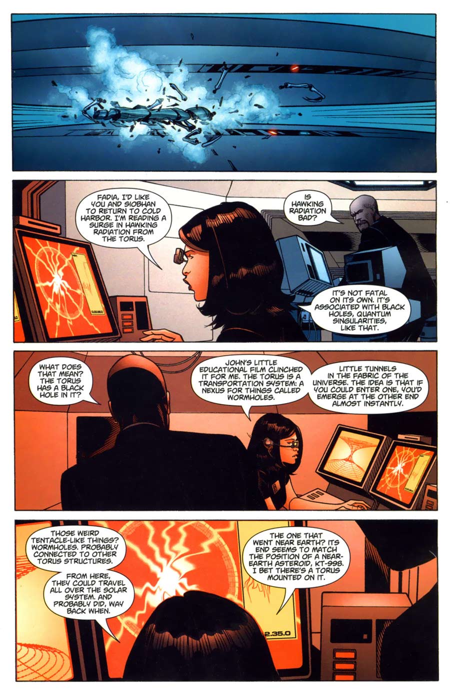 Read online Ocean comic -  Issue #5 - 17