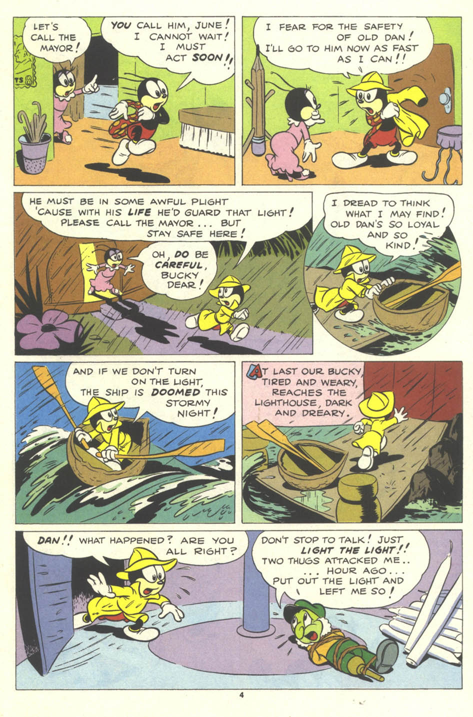 Read online Walt Disney's Comics and Stories comic -  Issue #552 - 19
