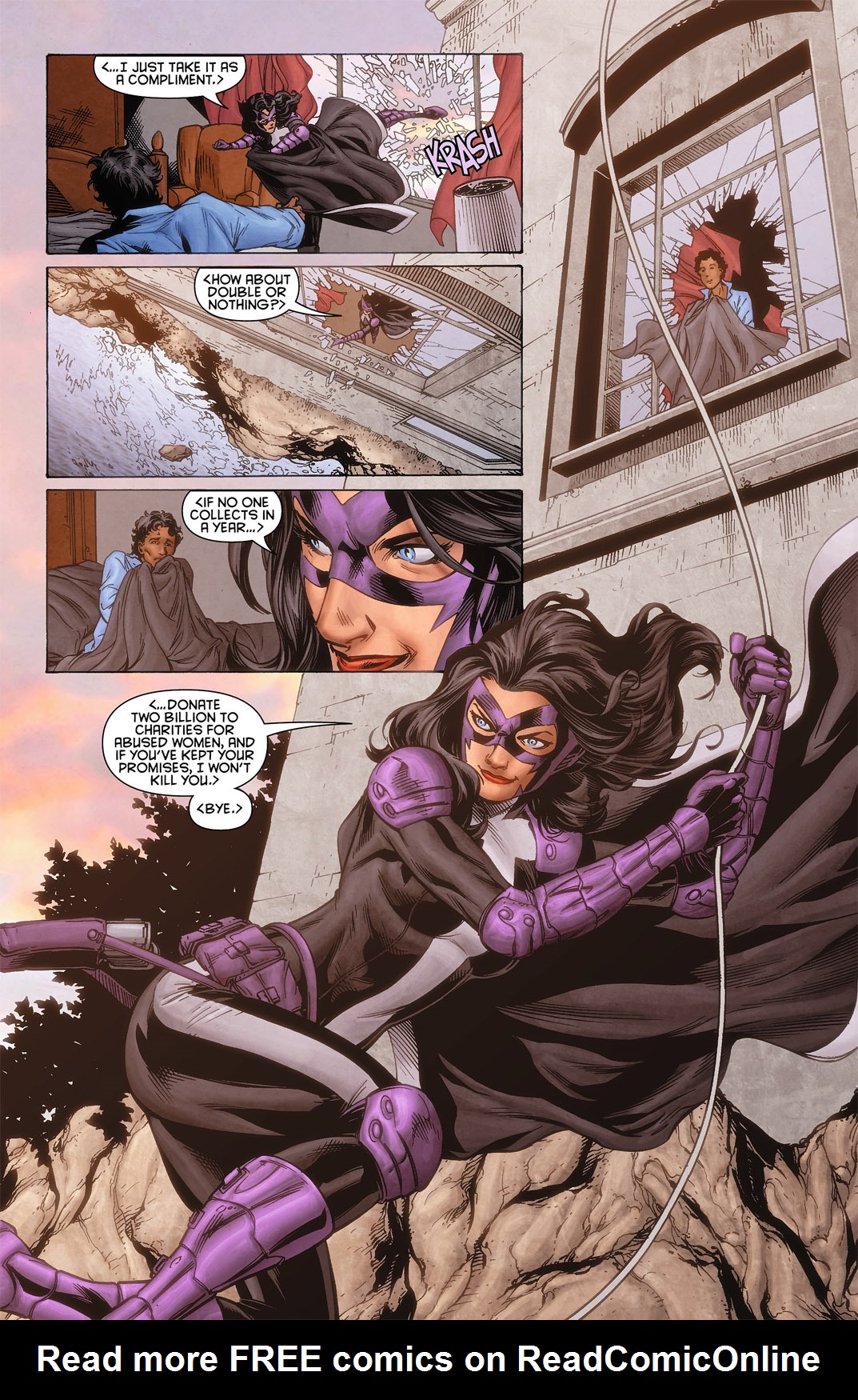 Read online Huntress comic -  Issue #6 - 16