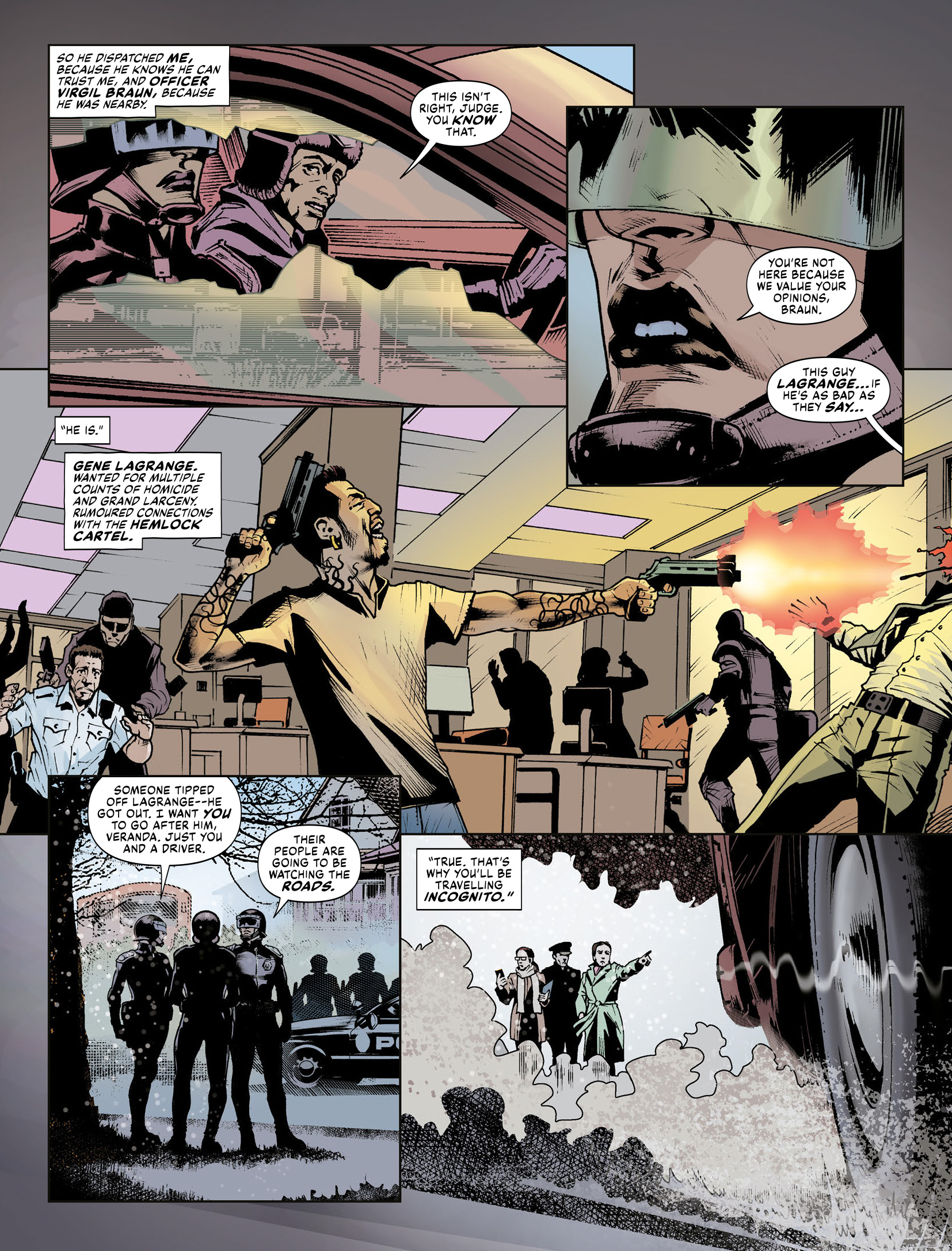 Read online Judge Dredd Megazine (Vol. 5) comic -  Issue #456 - 124
