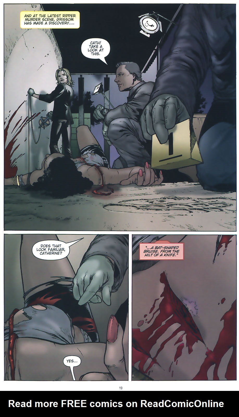 Read online CSI: Crime Scene Investigation comic -  Issue #4 - 21