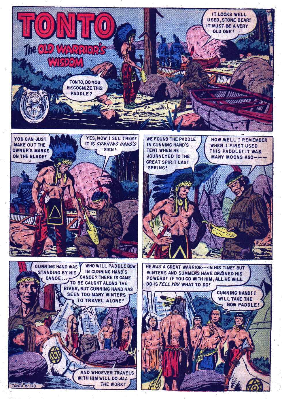 Read online Lone Ranger's Companion Tonto comic -  Issue #16 - 3