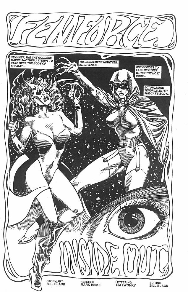 Read online Femforce: Rampaging She-Cat! comic -  Issue # Full - 23