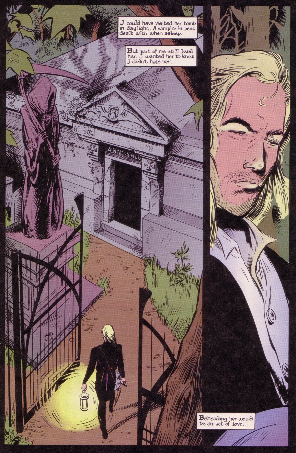 Read online Mortigan Goth: Immortalis comic -  Issue #3 - 7