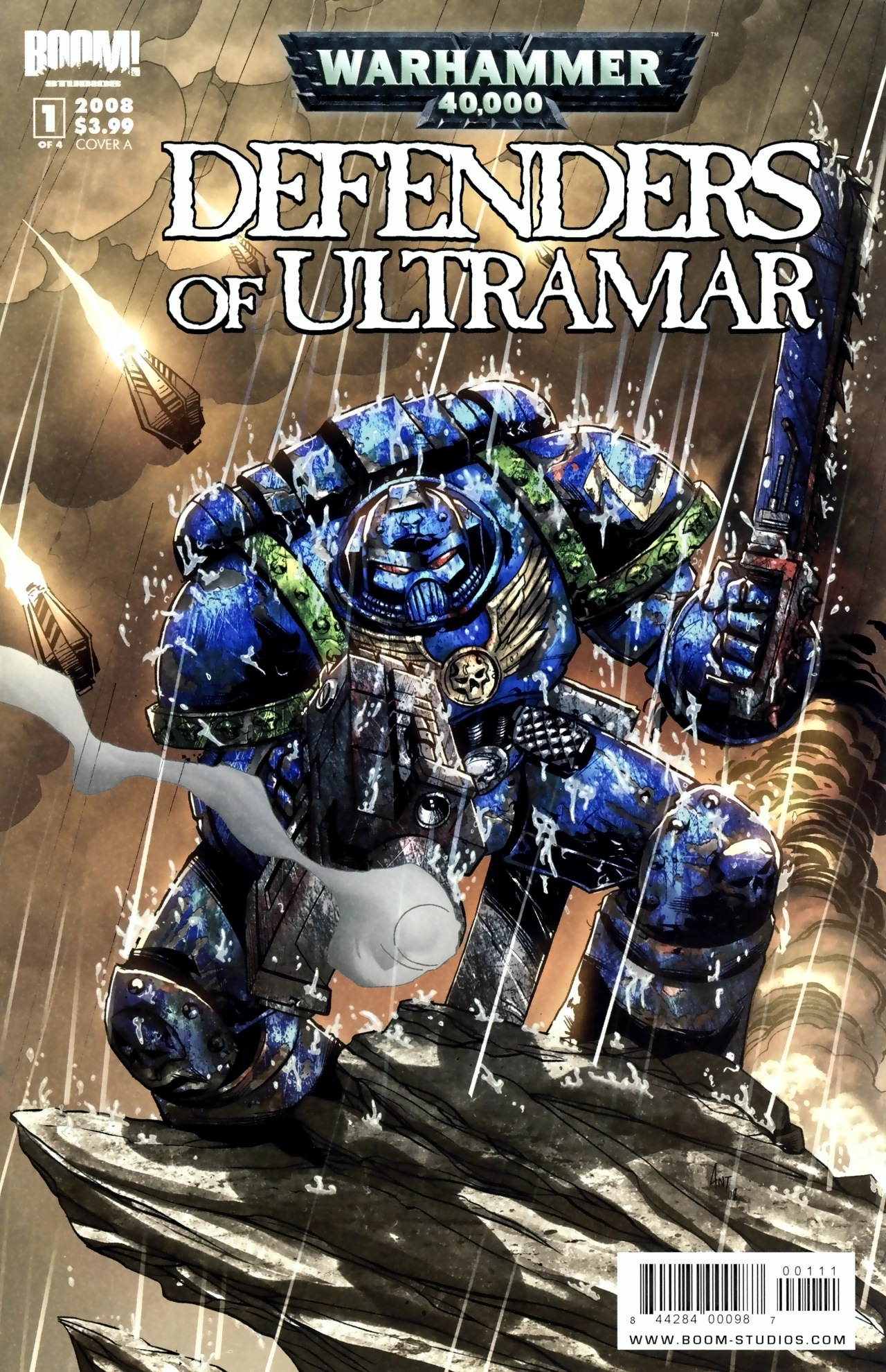 Read online Warhammer 40,000: Defenders of Ultramar comic -  Issue #1 - 1