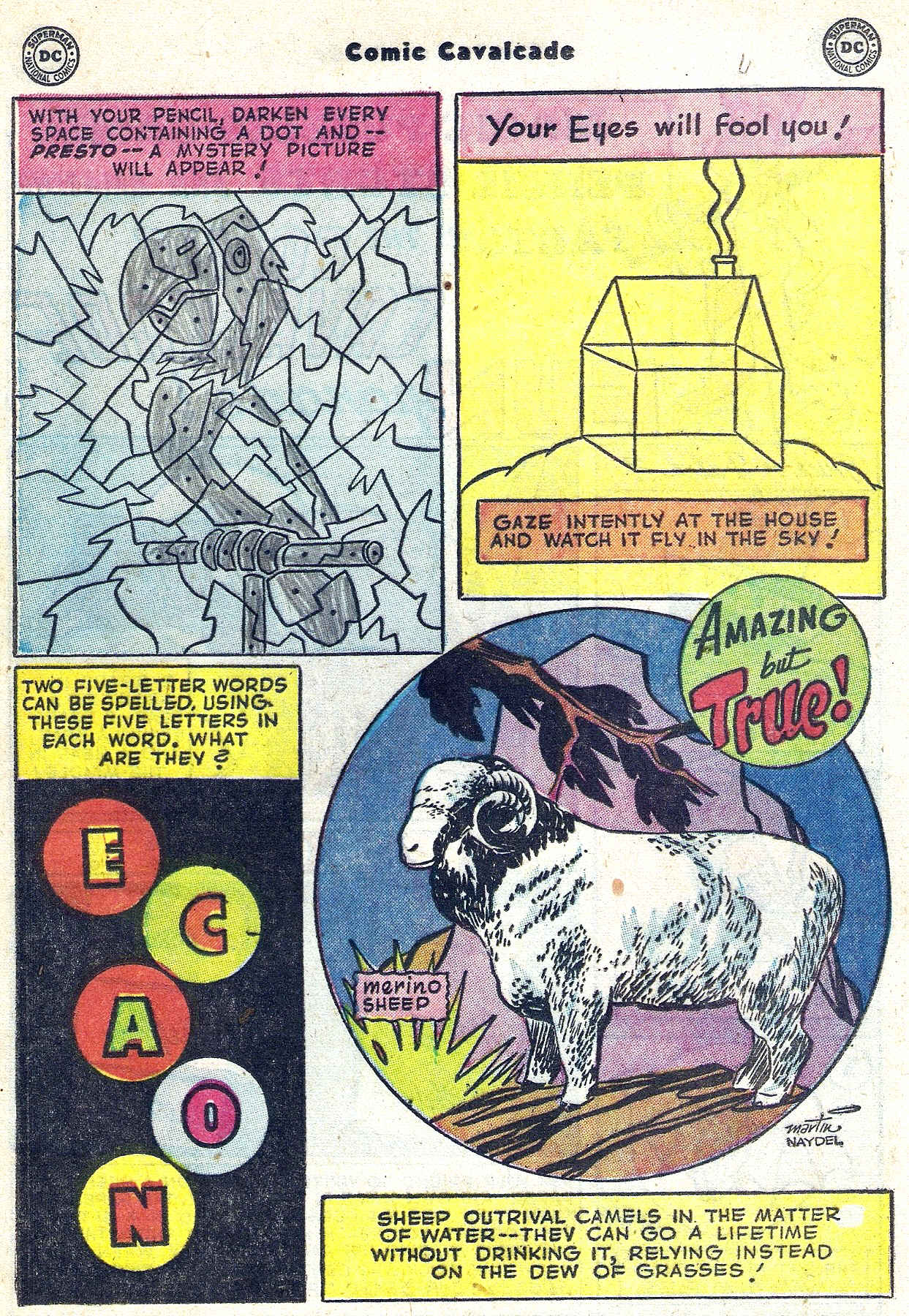 Read online Comic Cavalcade comic -  Issue #56 - 22