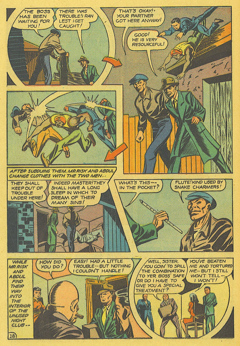 Read online Super-Mystery Comics comic -  Issue #21 - 19