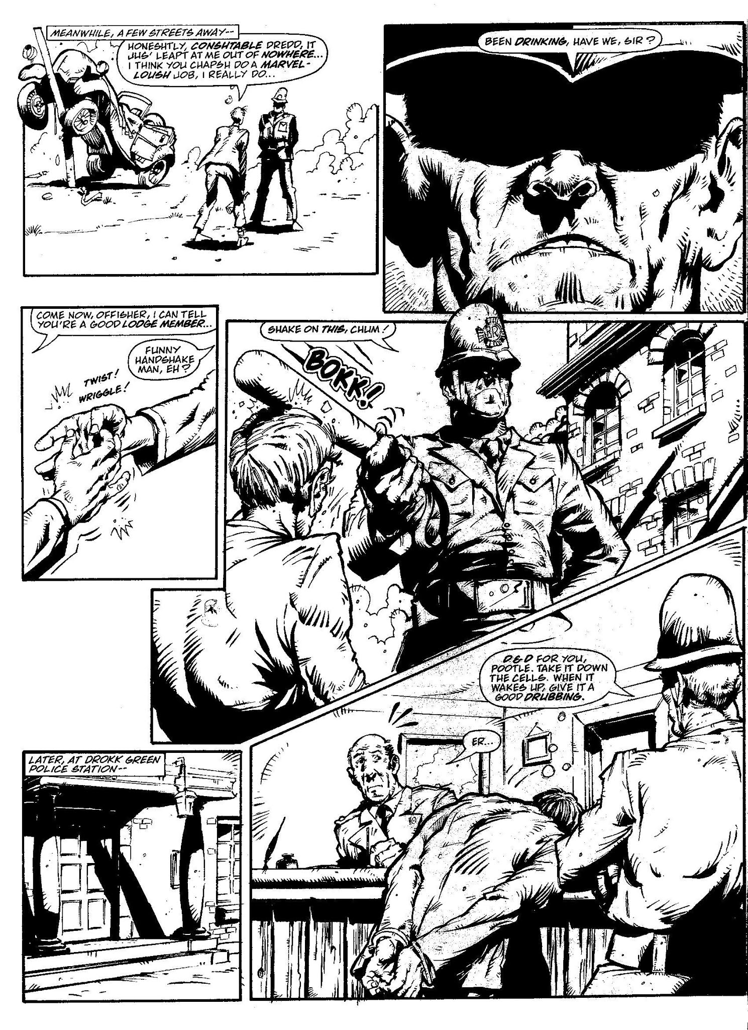 Read online Judge Dredd Mega-Special comic -  Issue #9 - 31