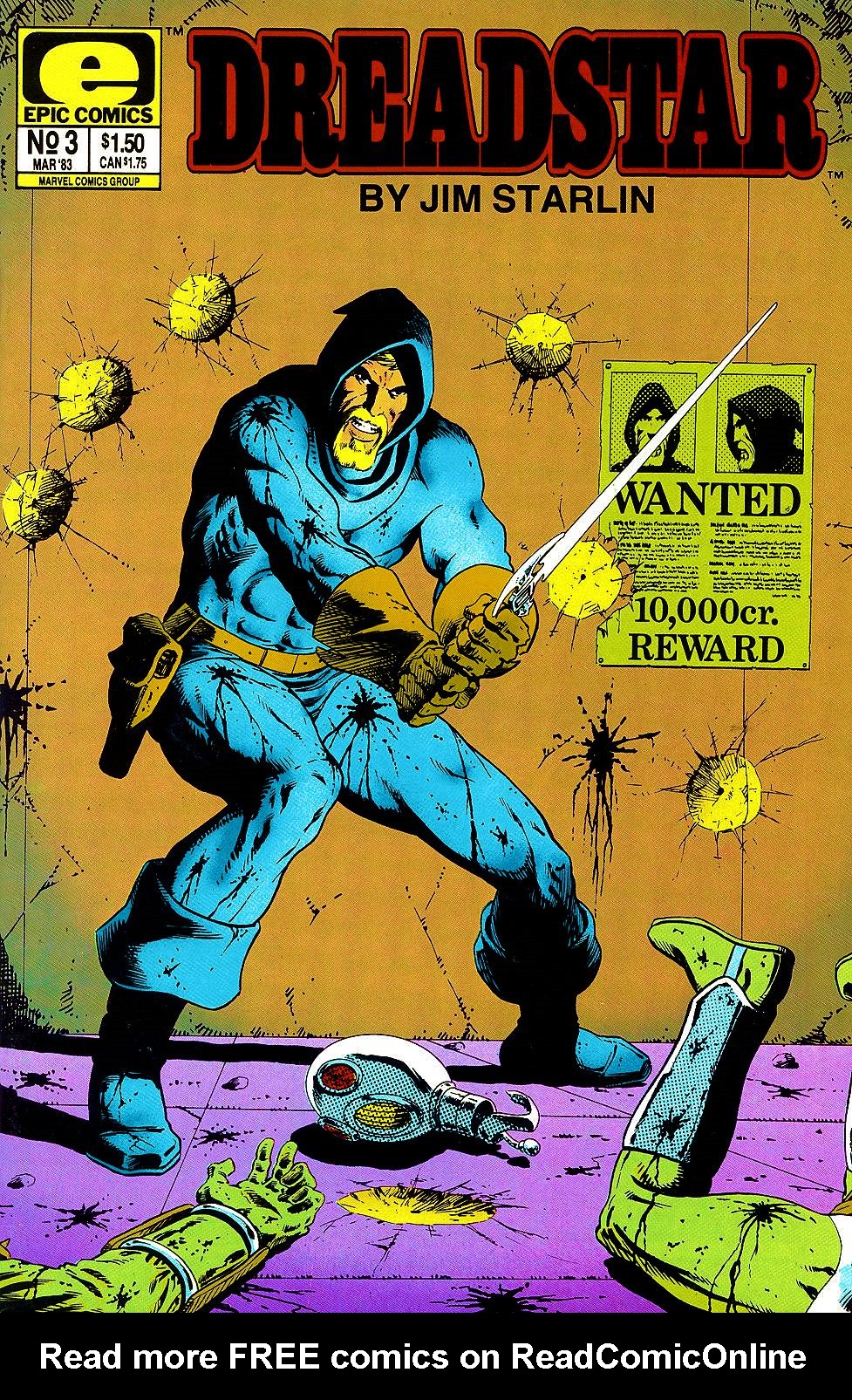 Read online Dreadstar comic -  Issue #3 - 1