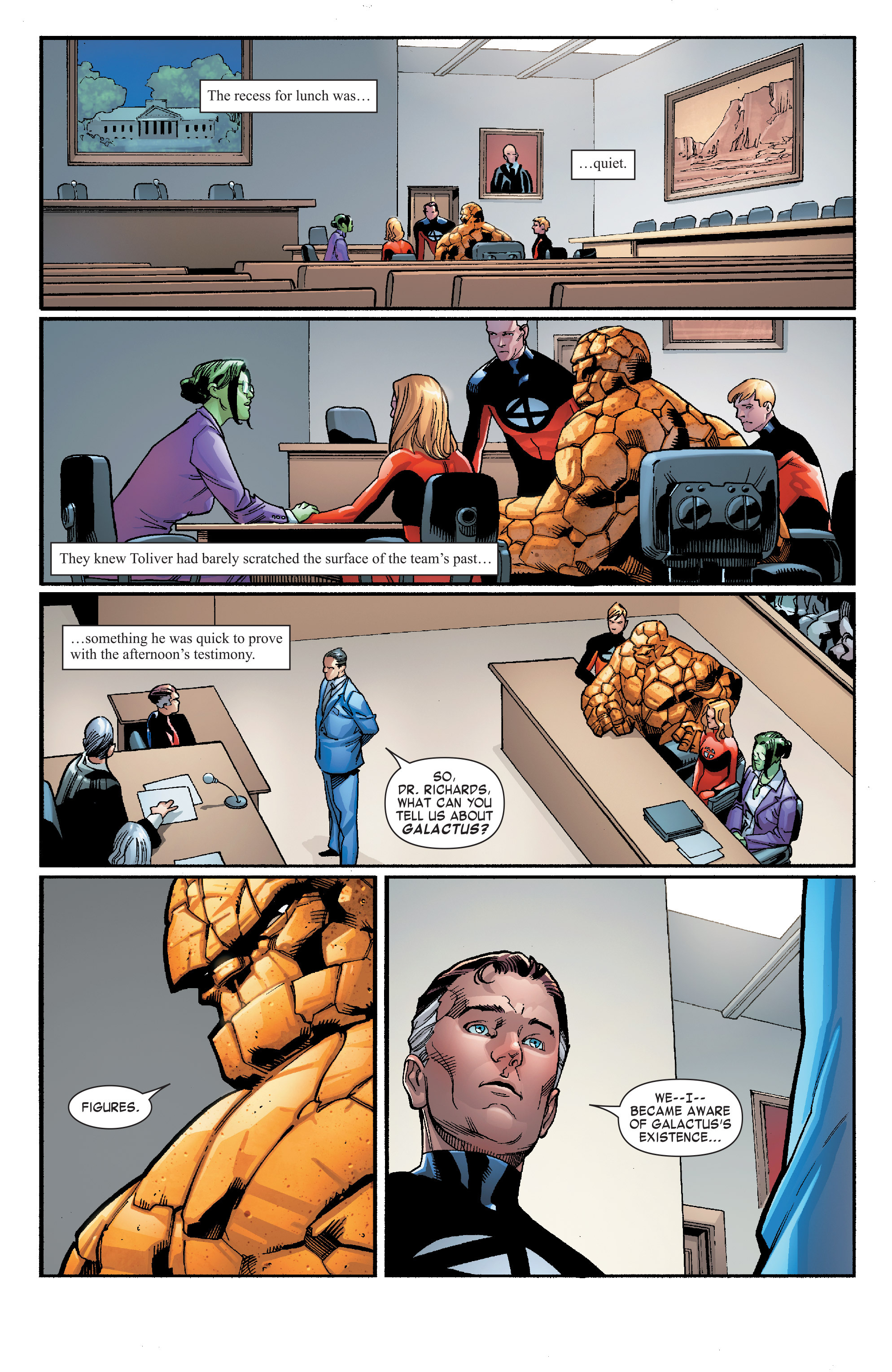 Read online Fantastic Four (2014) comic -  Issue #5 - 10