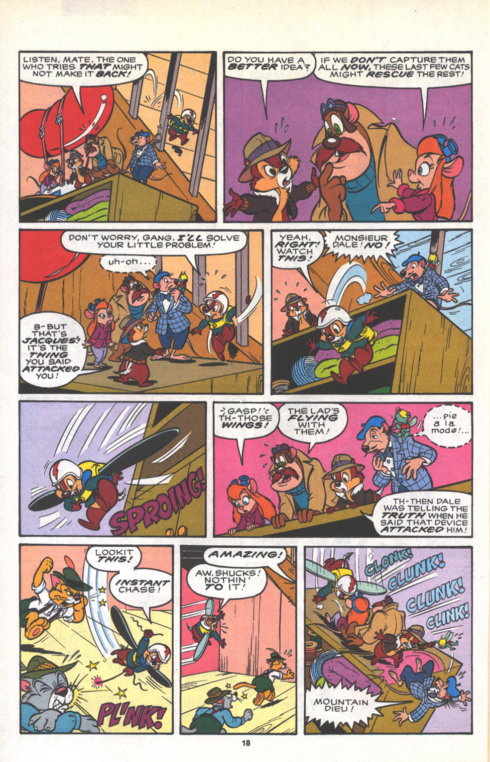 Read online Disney's Chip 'N Dale Rescue Rangers comic -  Issue #17 - 24