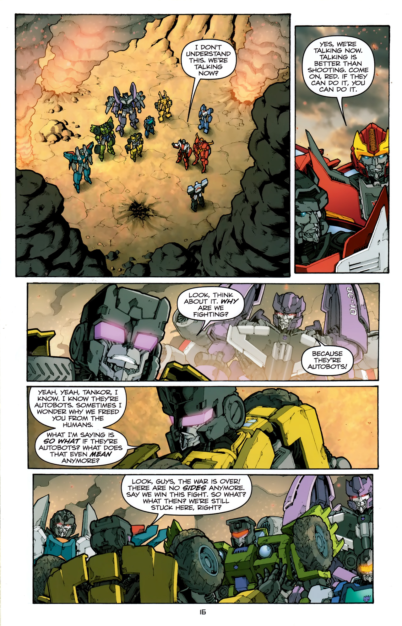 Read online The Transformers (2009) comic -  Issue #2 - 16