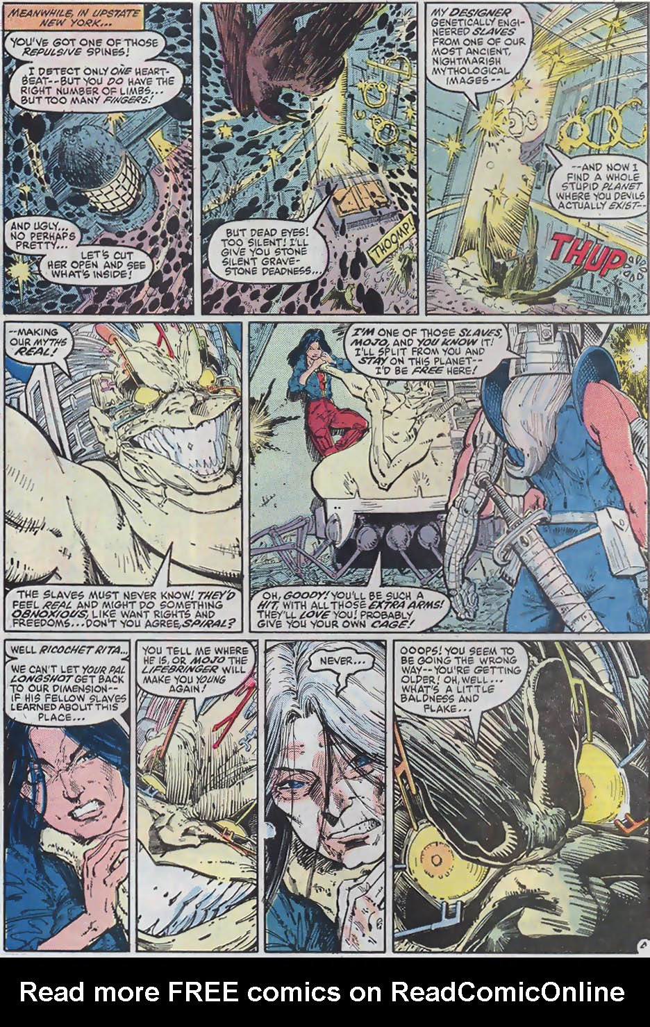 Read online Longshot (1985) comic -  Issue #5 - 5