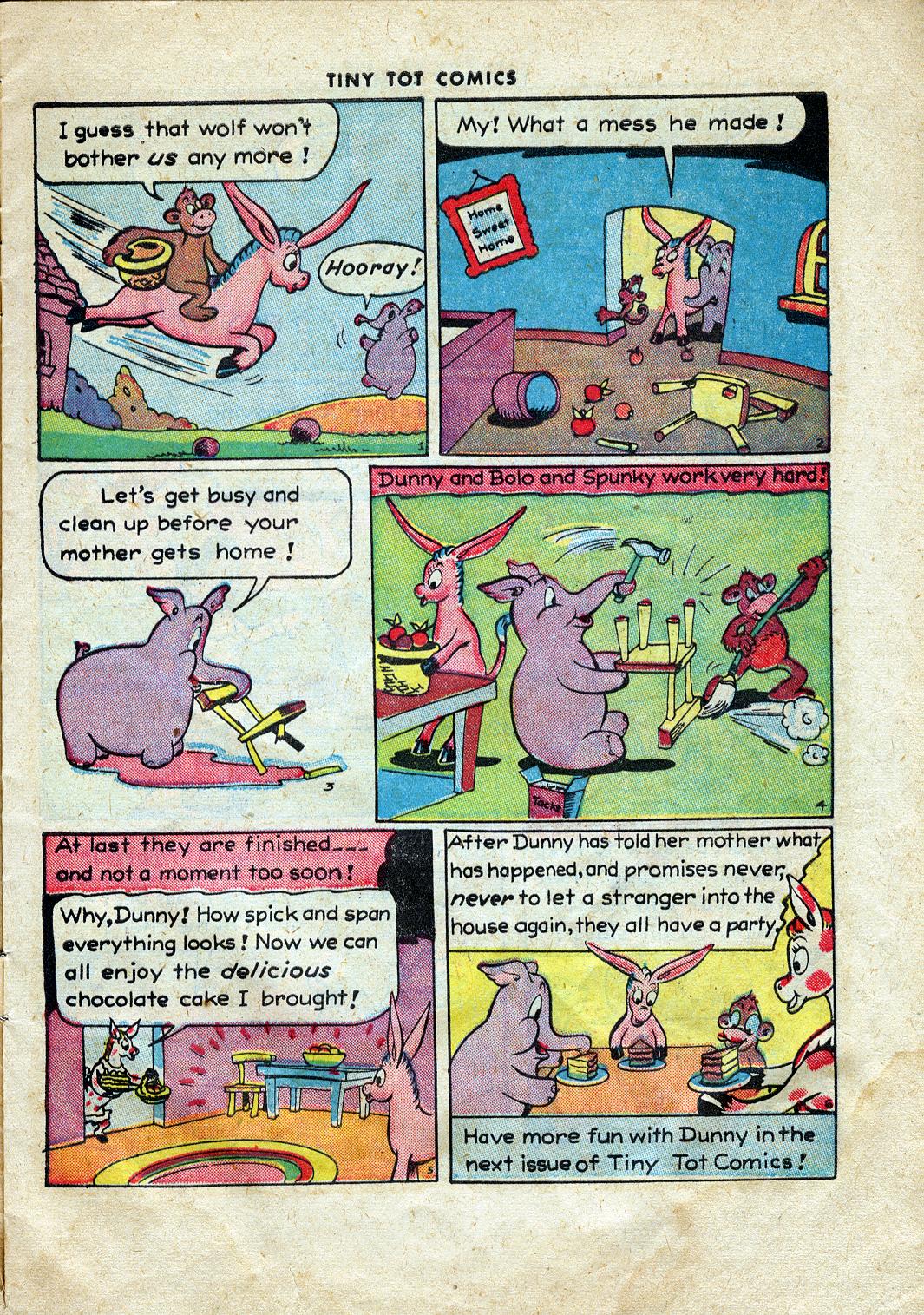 Read online Tiny Tot Comics comic -  Issue #7 - 9