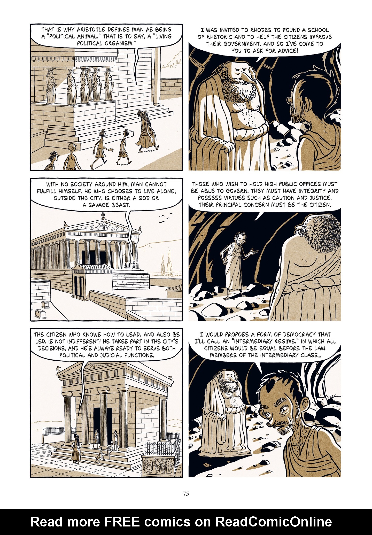 Read online Aristotle comic -  Issue # TPB 2 - 76
