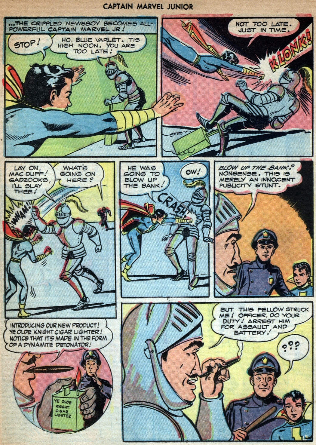 Read online Captain Marvel, Jr. comic -  Issue #61 - 28