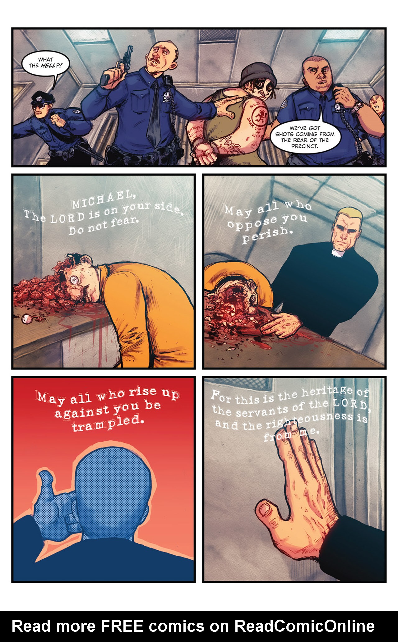 Read online Avengelyne (2011) comic -  Issue #6 - 17