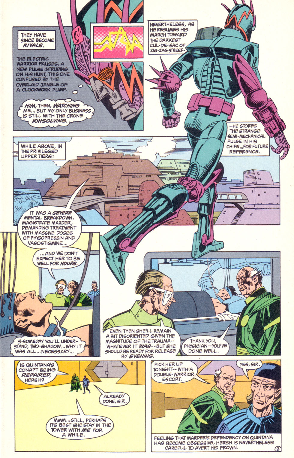 Read online Electric Warrior comic -  Issue #11 - 4