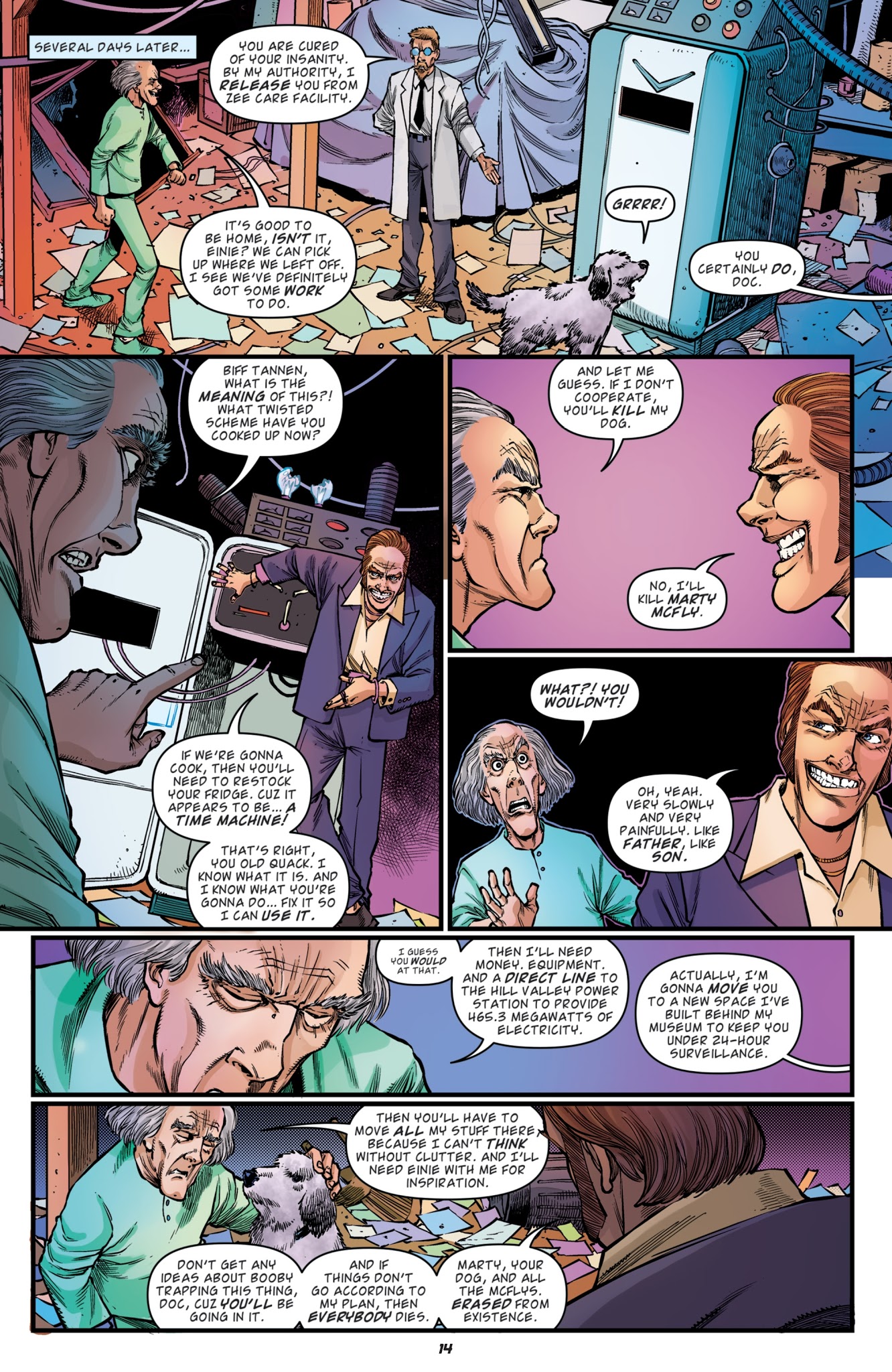 Read online Back to the Future: Biff to the Future comic -  Issue #6 - 16