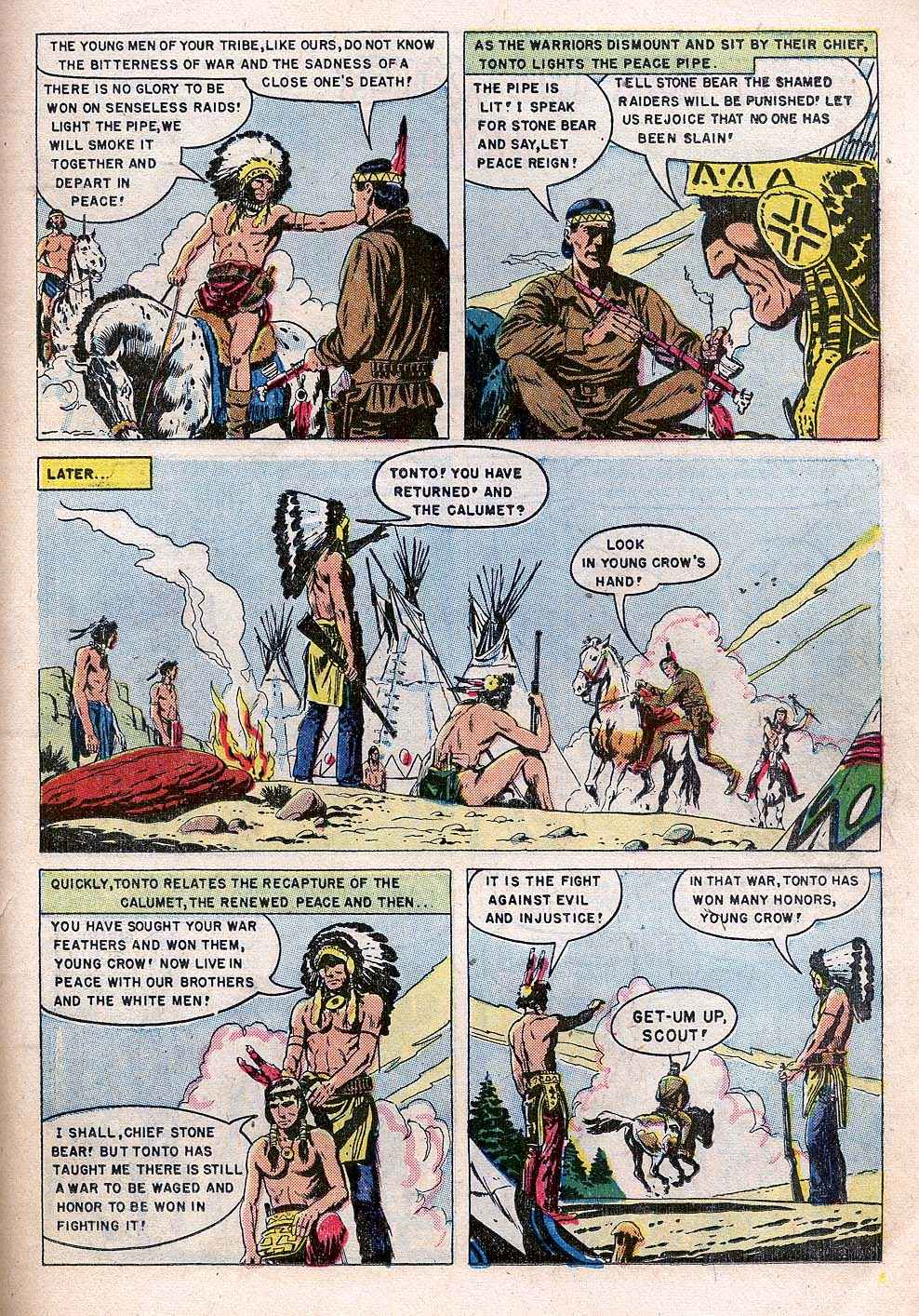 Read online Lone Ranger's Companion Tonto comic -  Issue #13 - 19