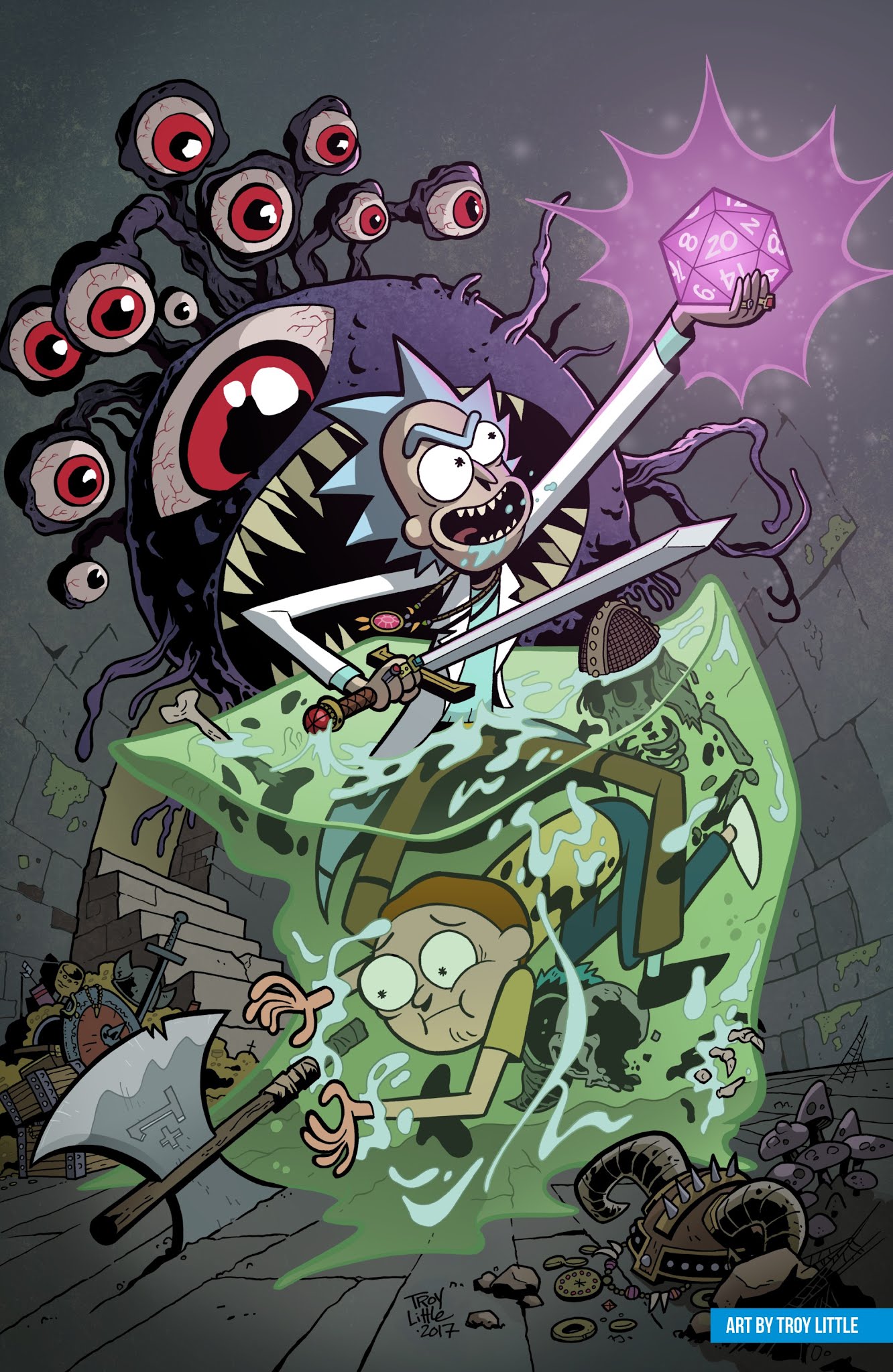 Read online Rick and Morty vs Dungeons & Dragons comic -  Issue #1 - 24